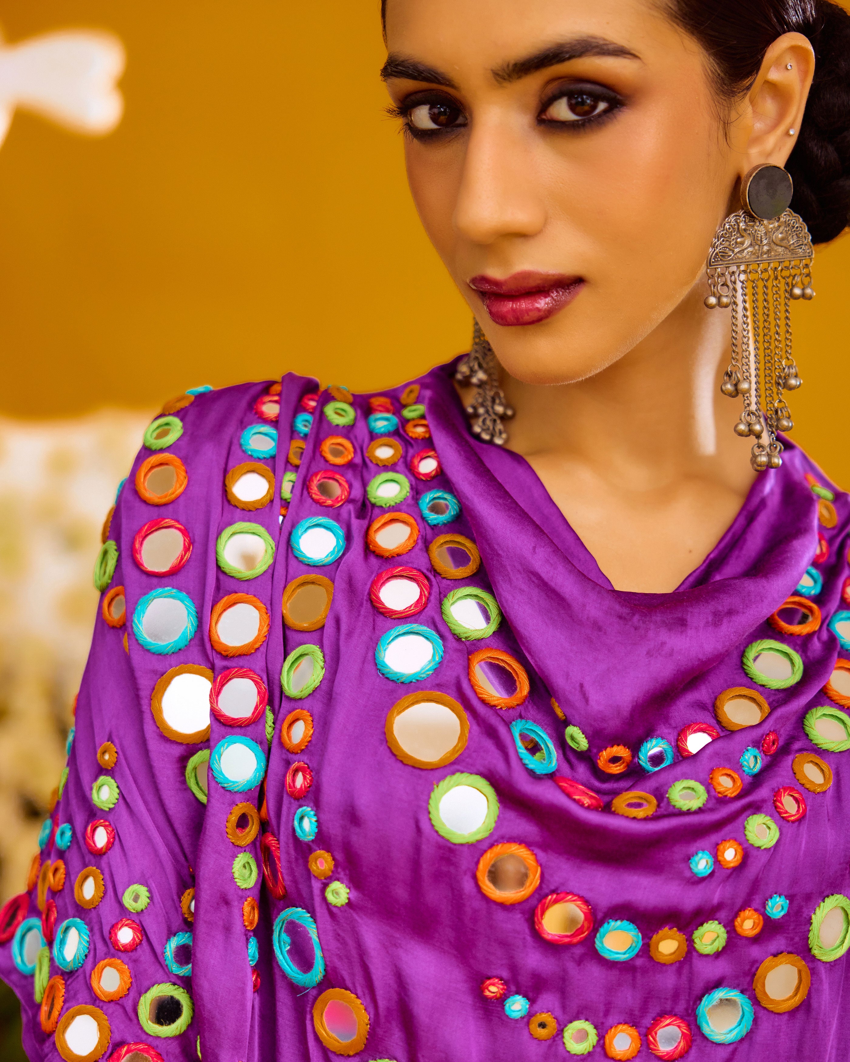 Baati : Varsha/Leela - Purple/Multi