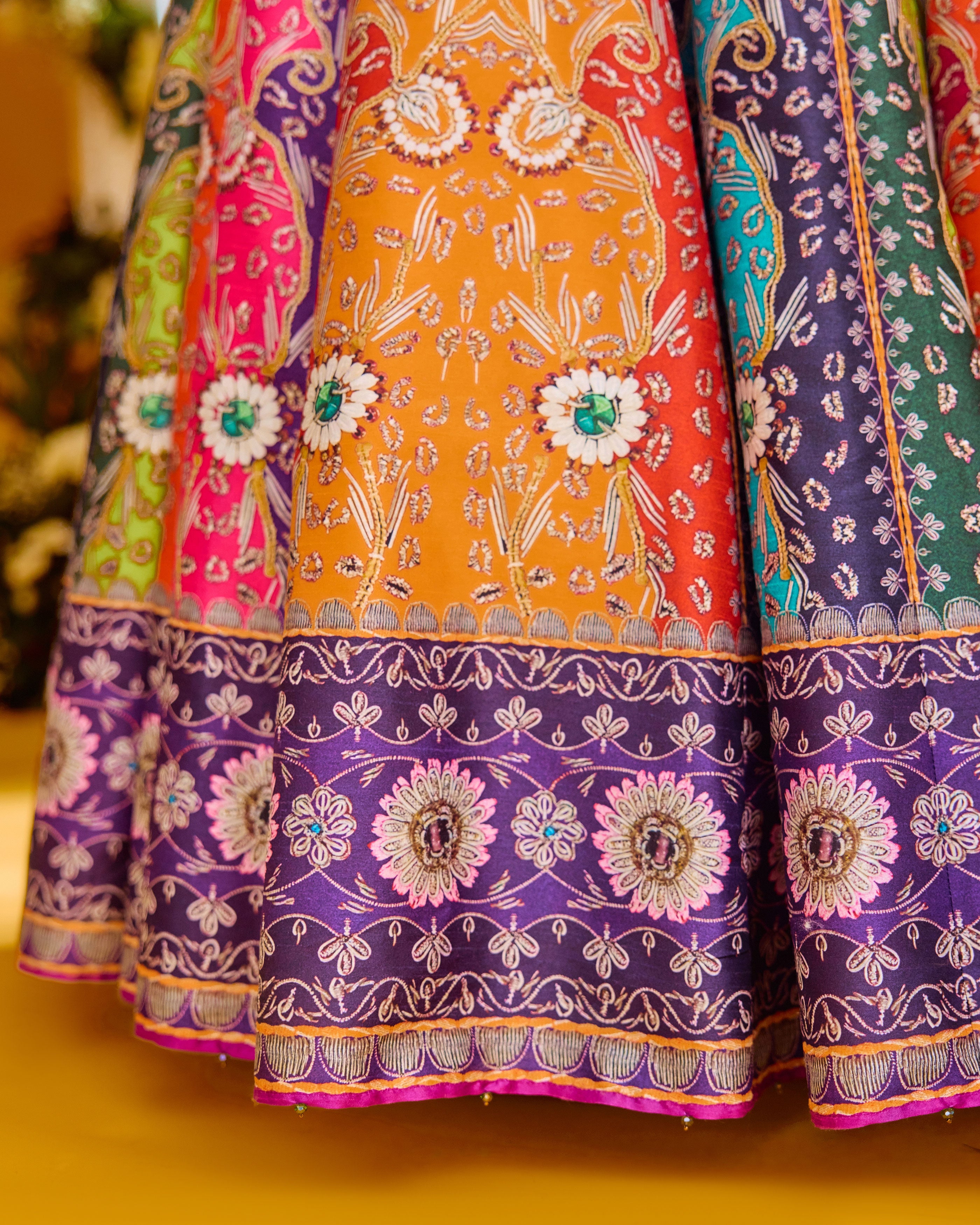 Baati : Varsha/Leela - Purple/Multi