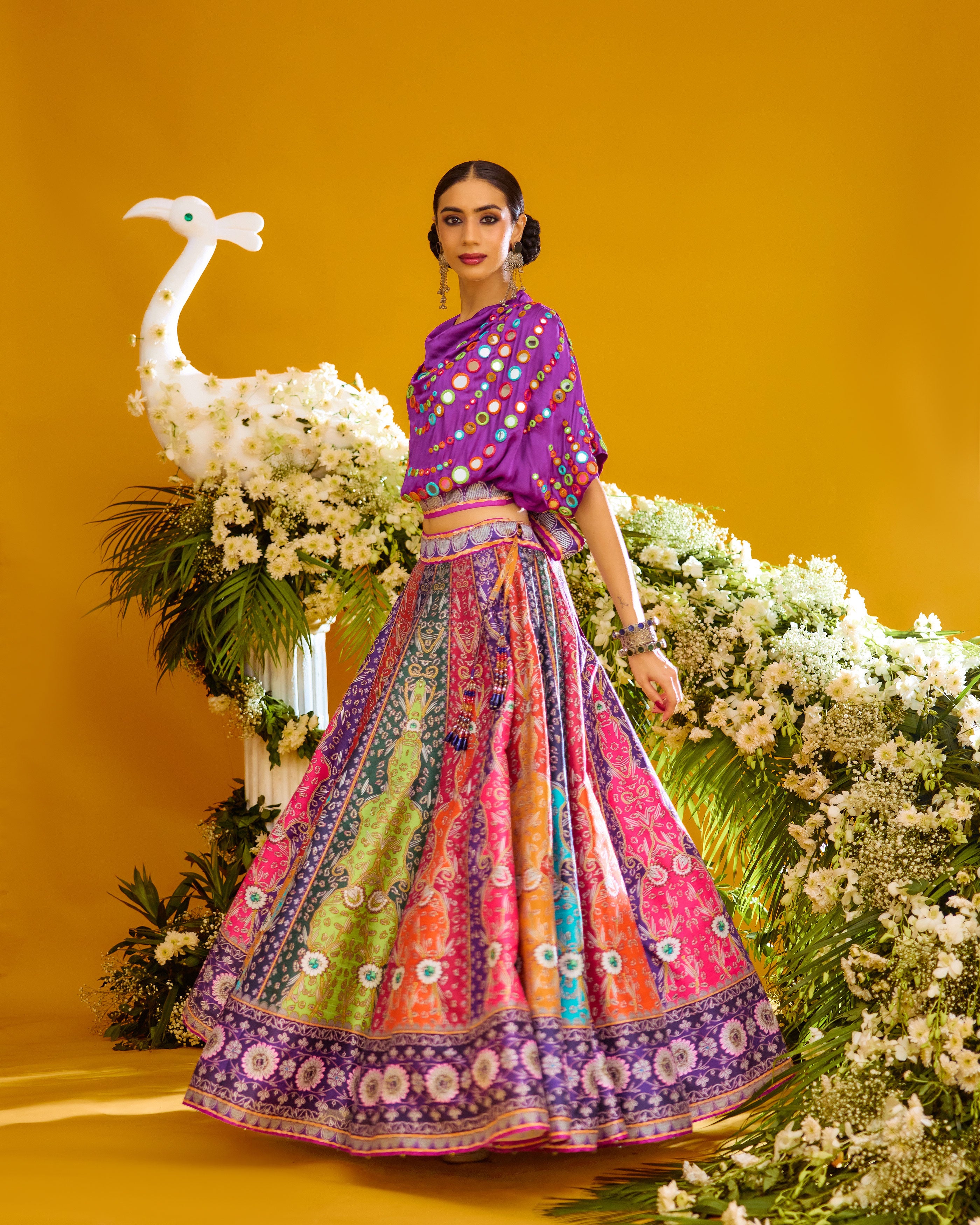Baati : Varsha/Leela - Purple/Multi
