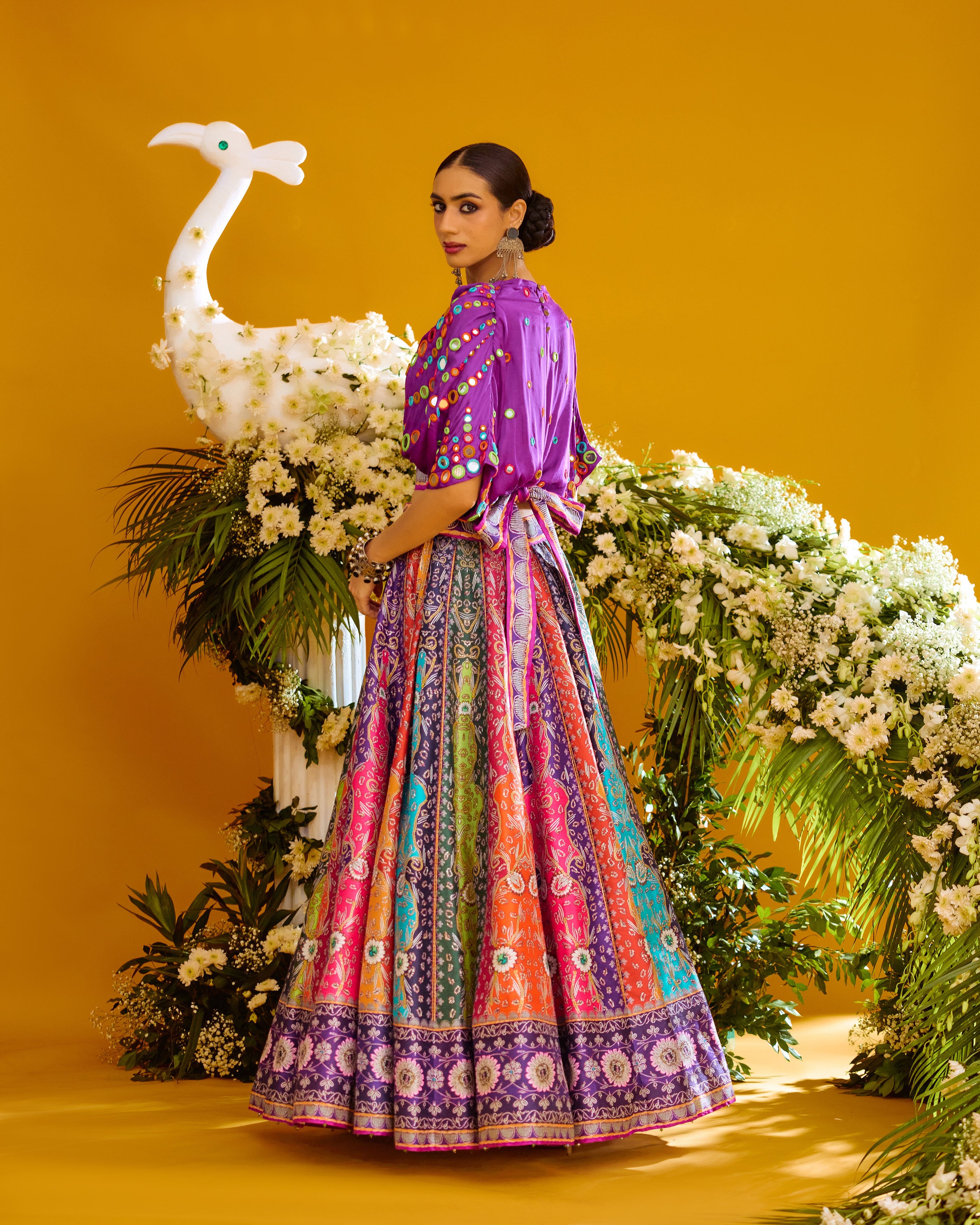 Baati : Varsha/Leela - Purple/Multi