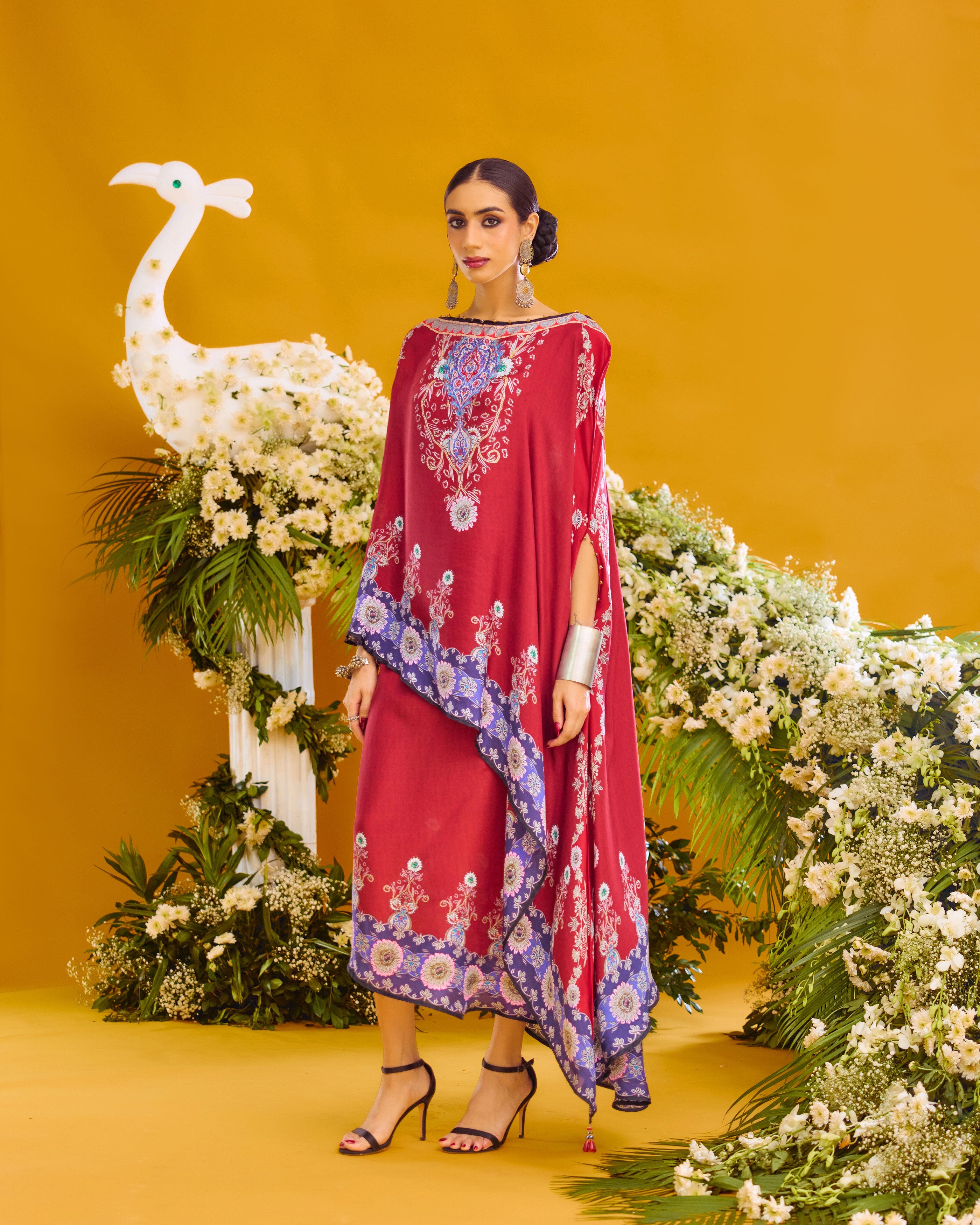 Baati : Kamini - Maroon