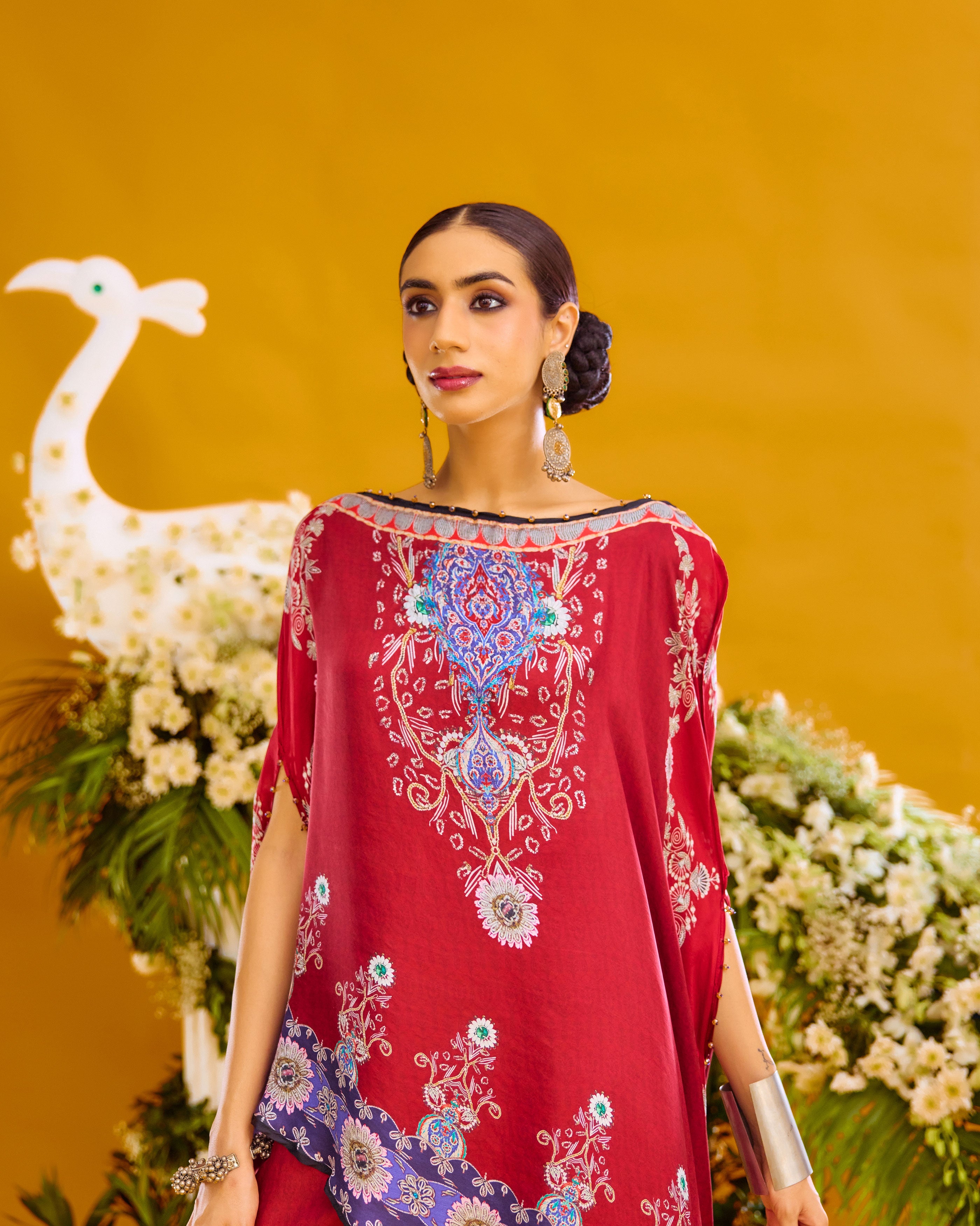 Baati : Kamini - Maroon
