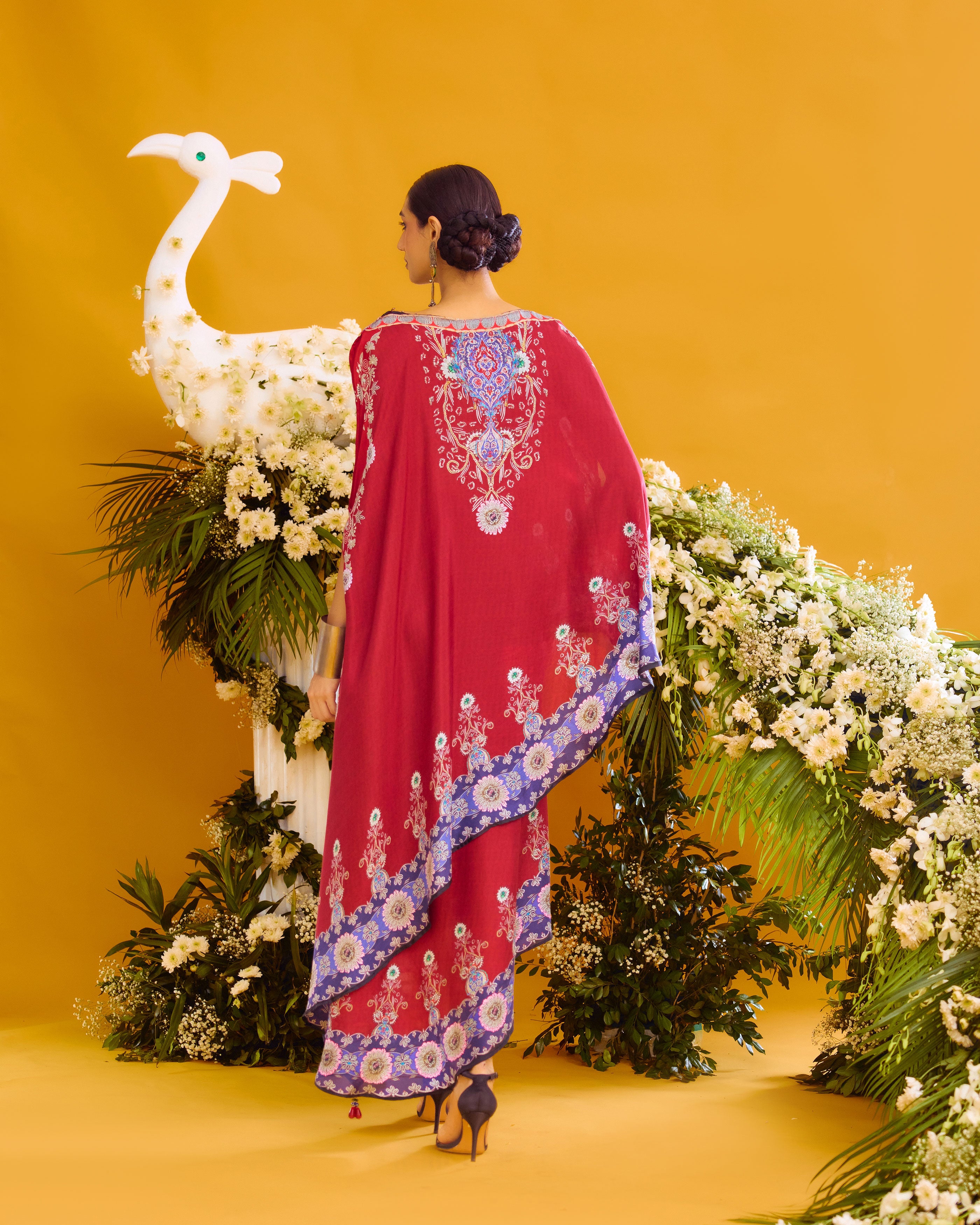 Baati : Kamini - Maroon