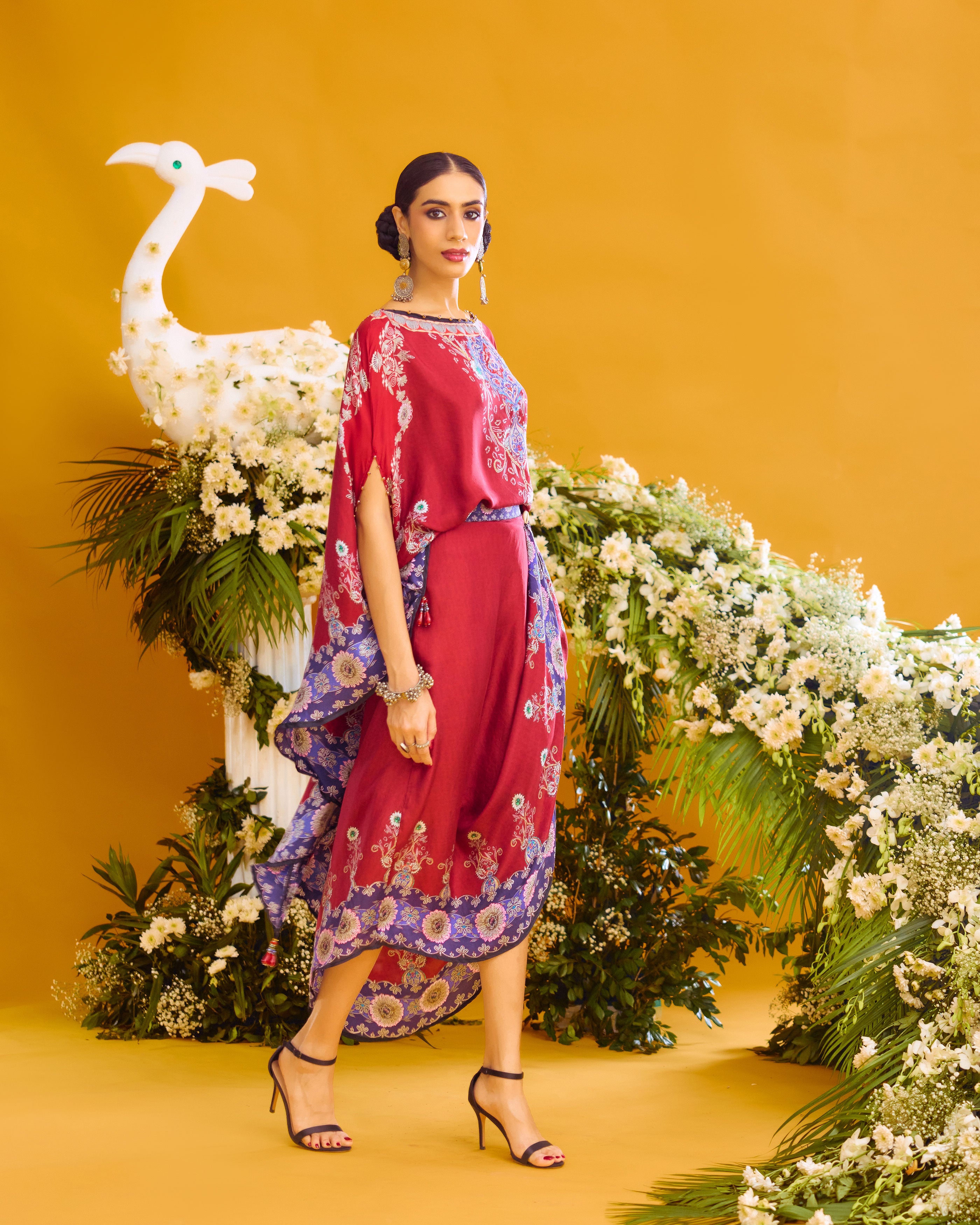 Baati : Kamini - Maroon