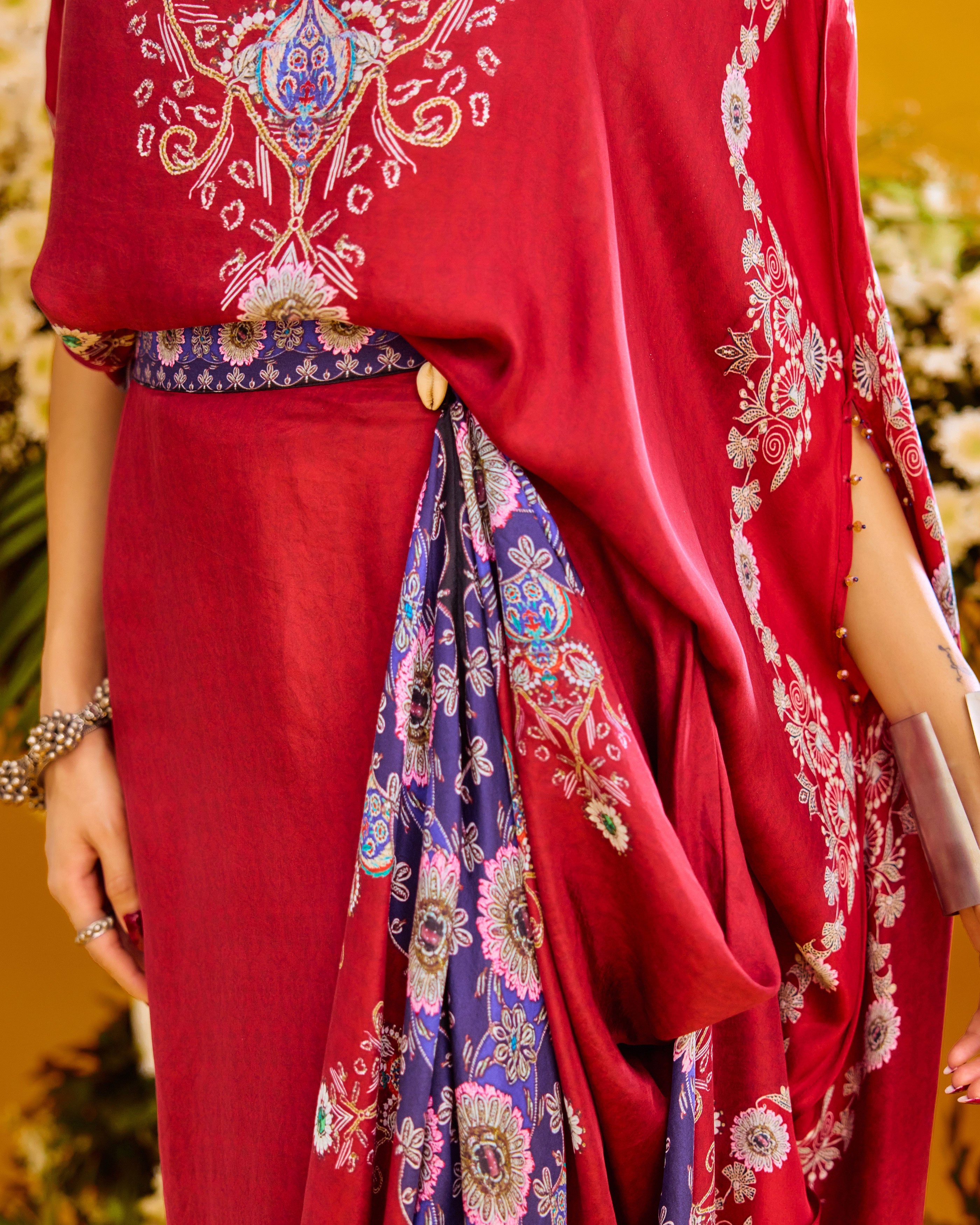 Baati : Kamini - Maroon