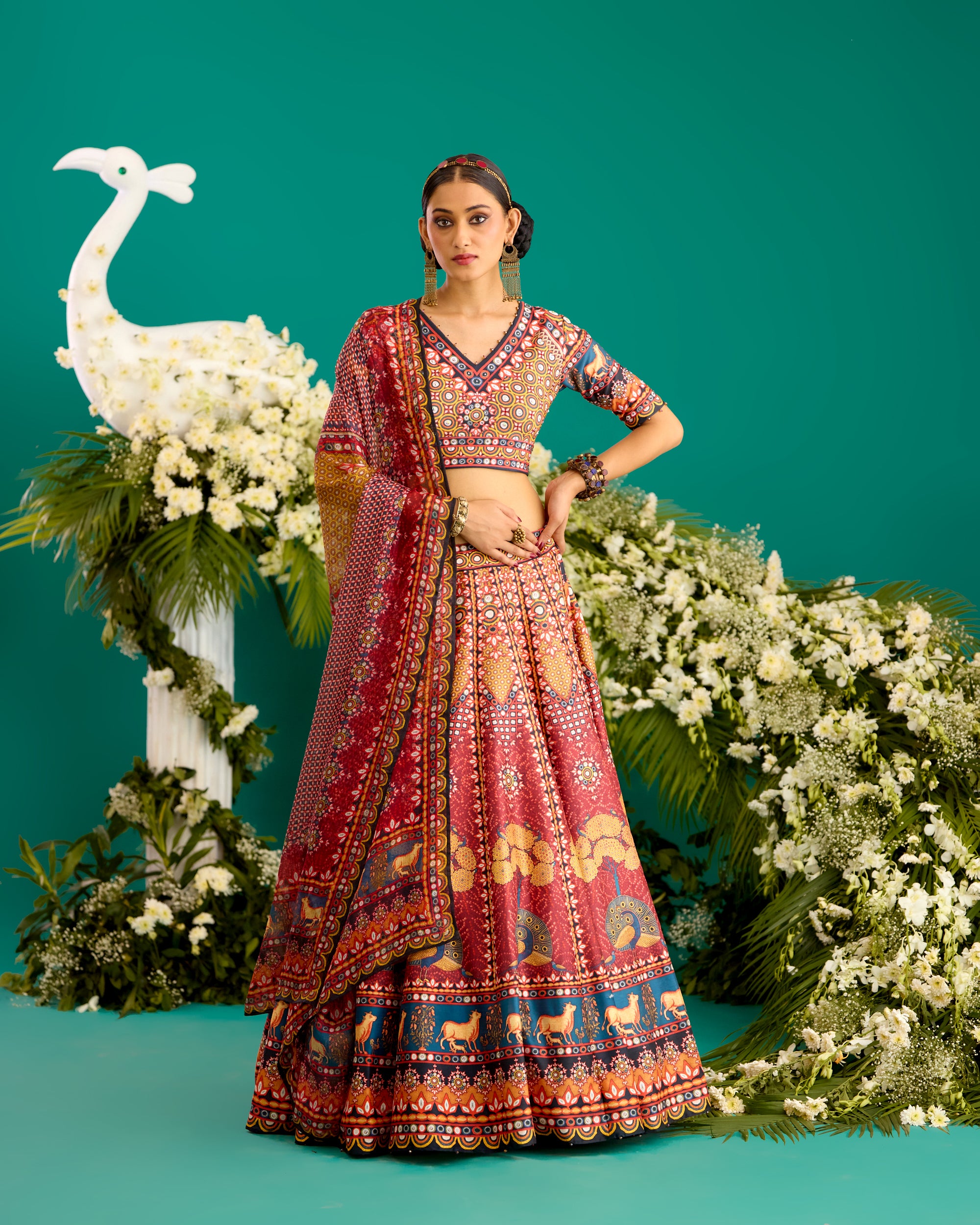 Baati : Leela - Maroon