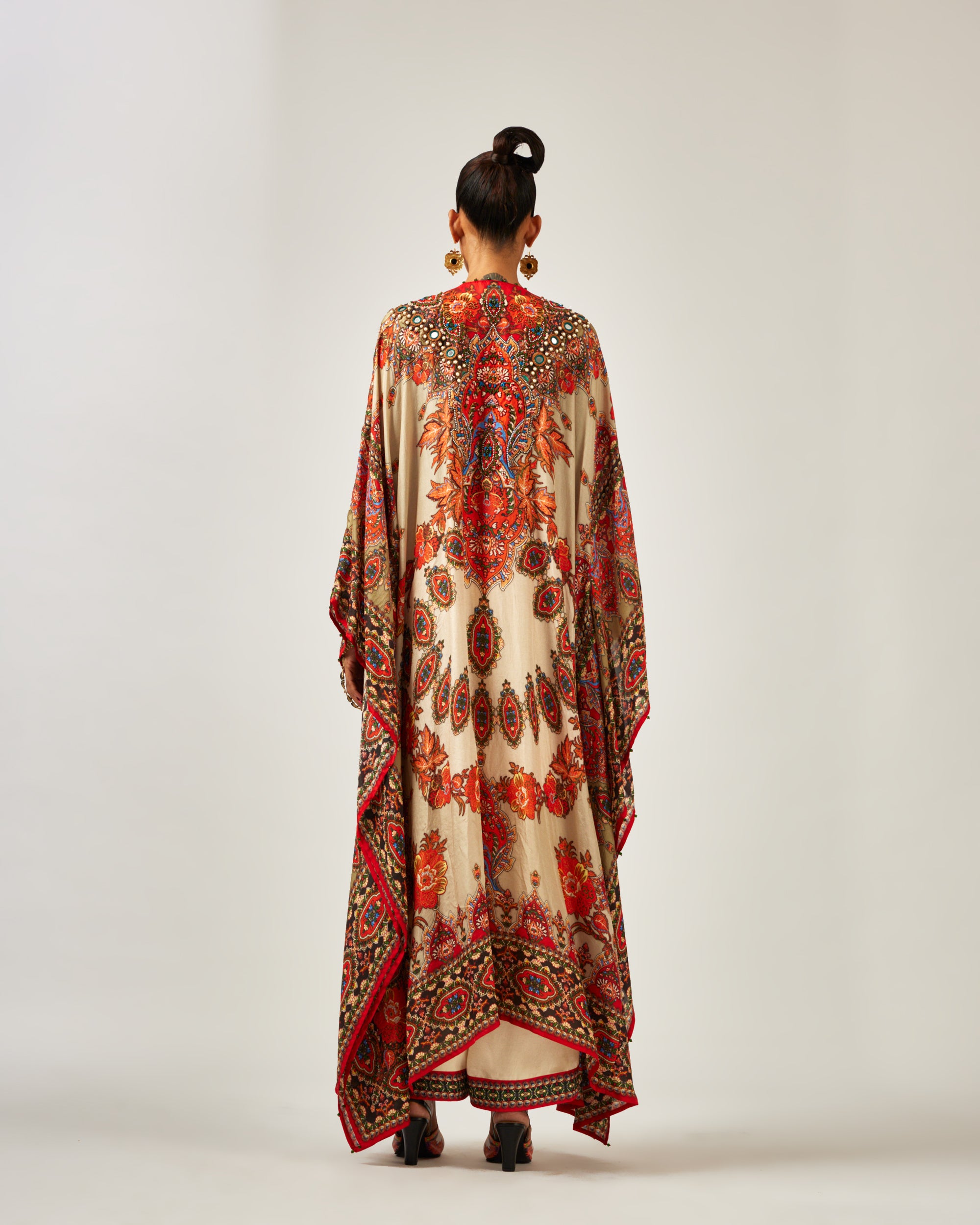 mon amour : Sharifa - Beige/Orange