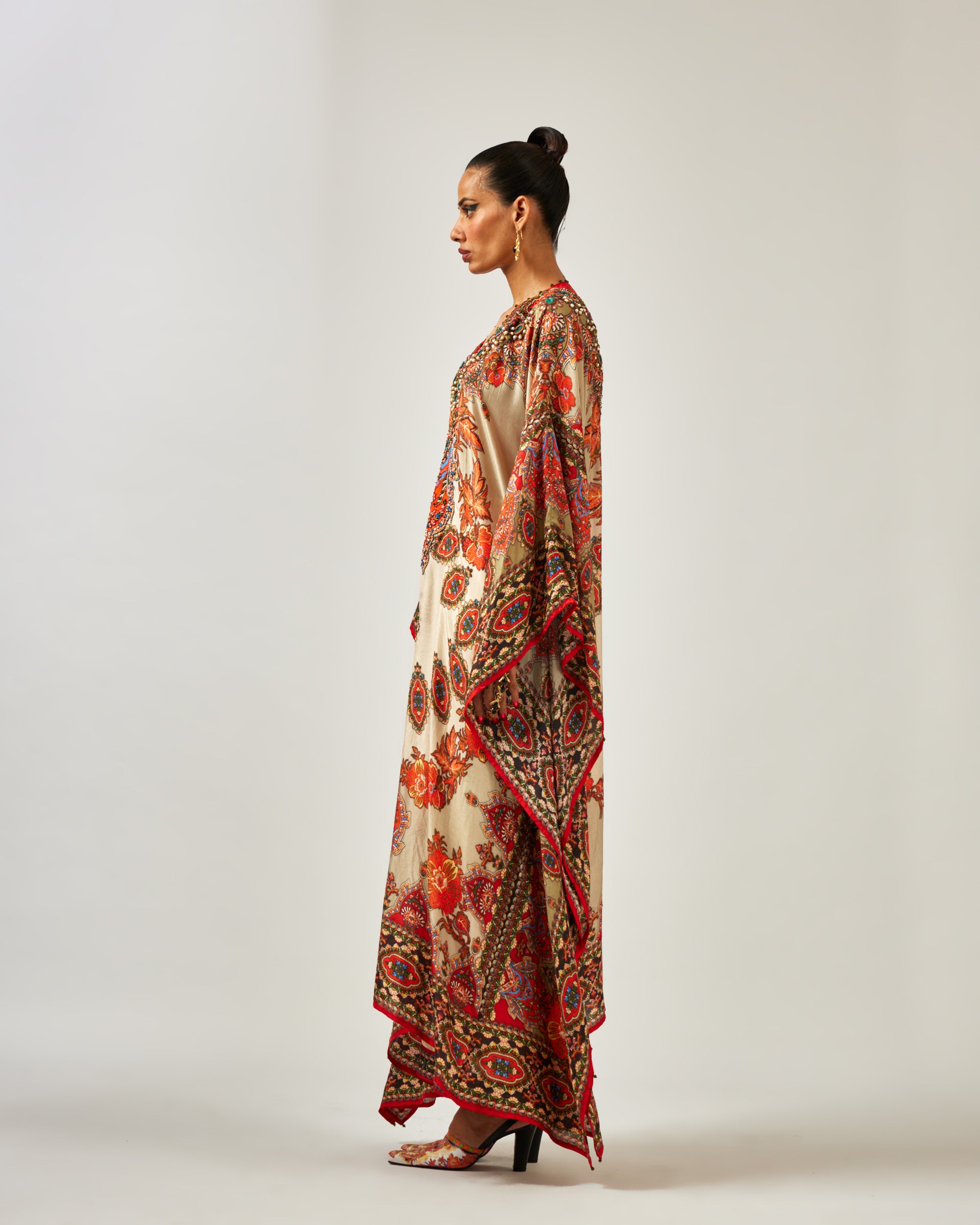mon amour : Sharifa - Beige/Orange