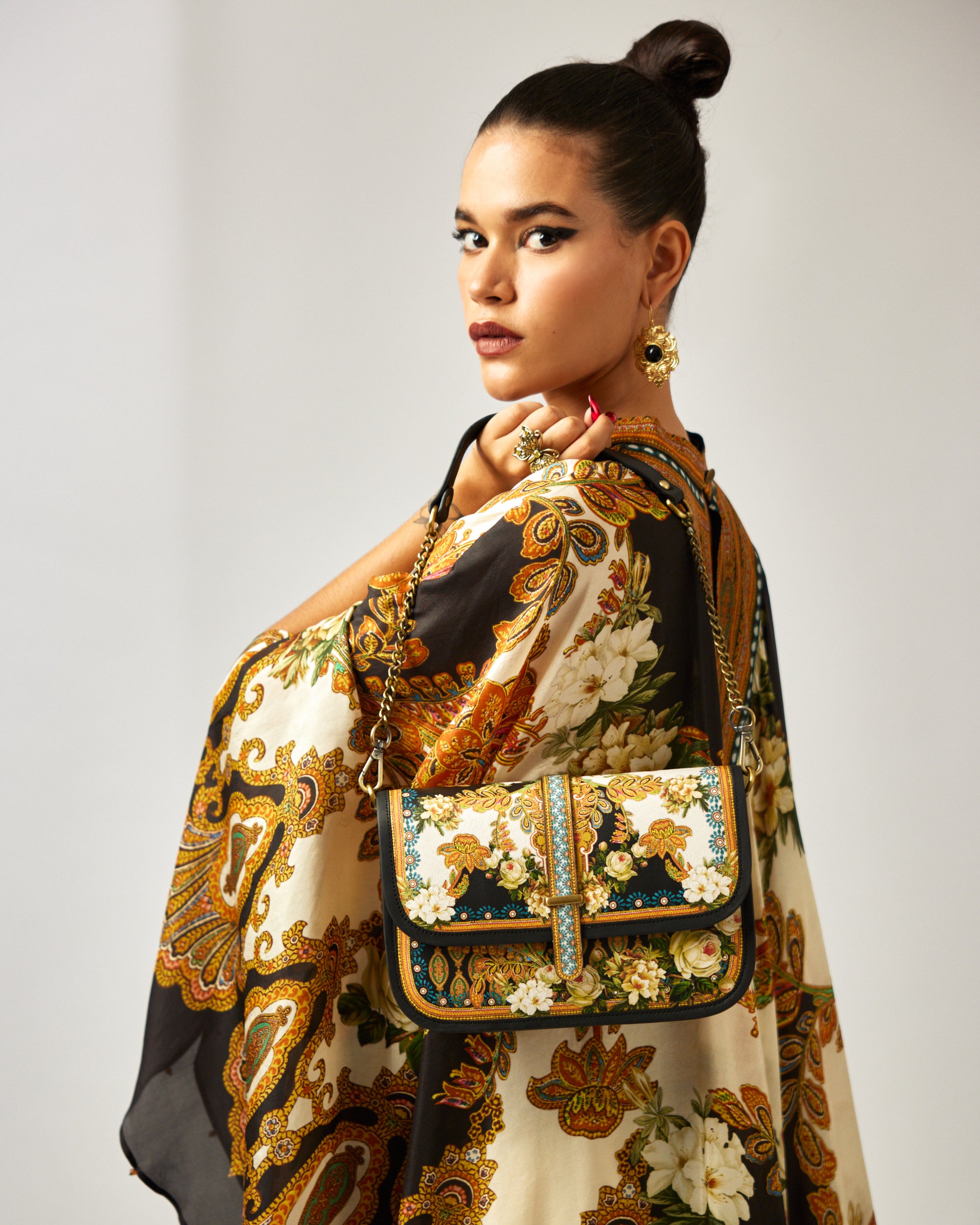 mon amour : Farah - Black/Gold