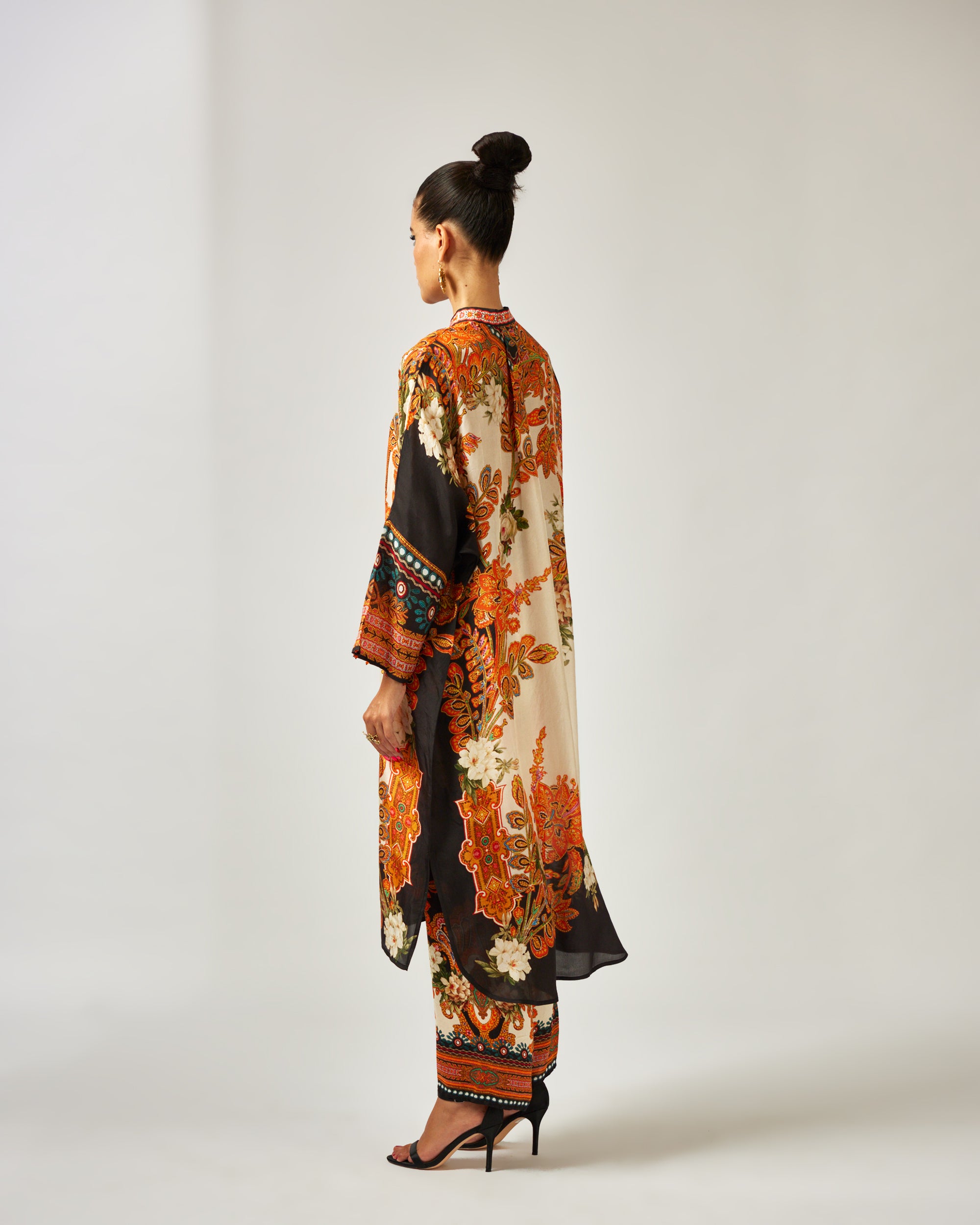 mon amour : Kalini - Orange/Black