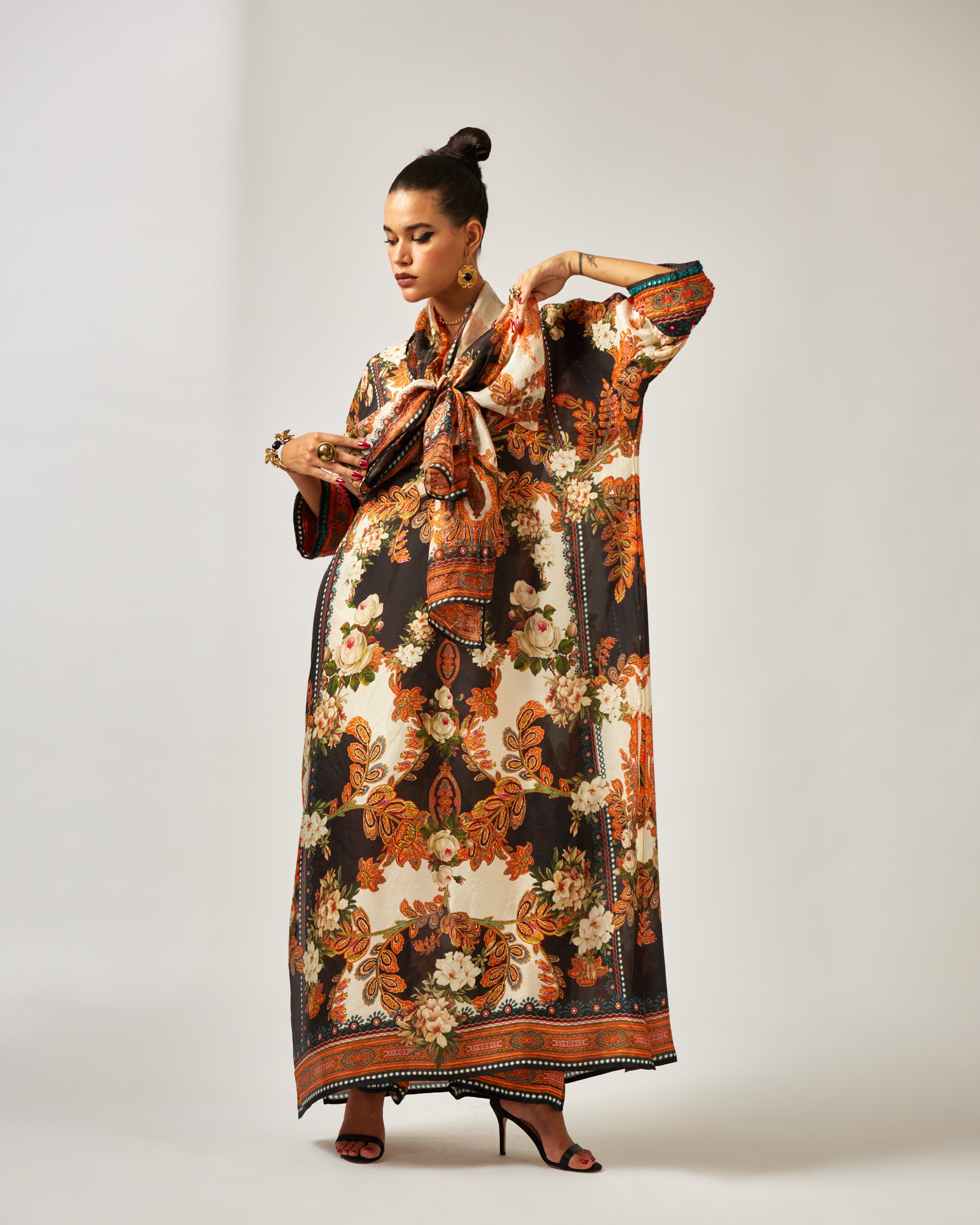 mon amour : Banera - Orange/Black