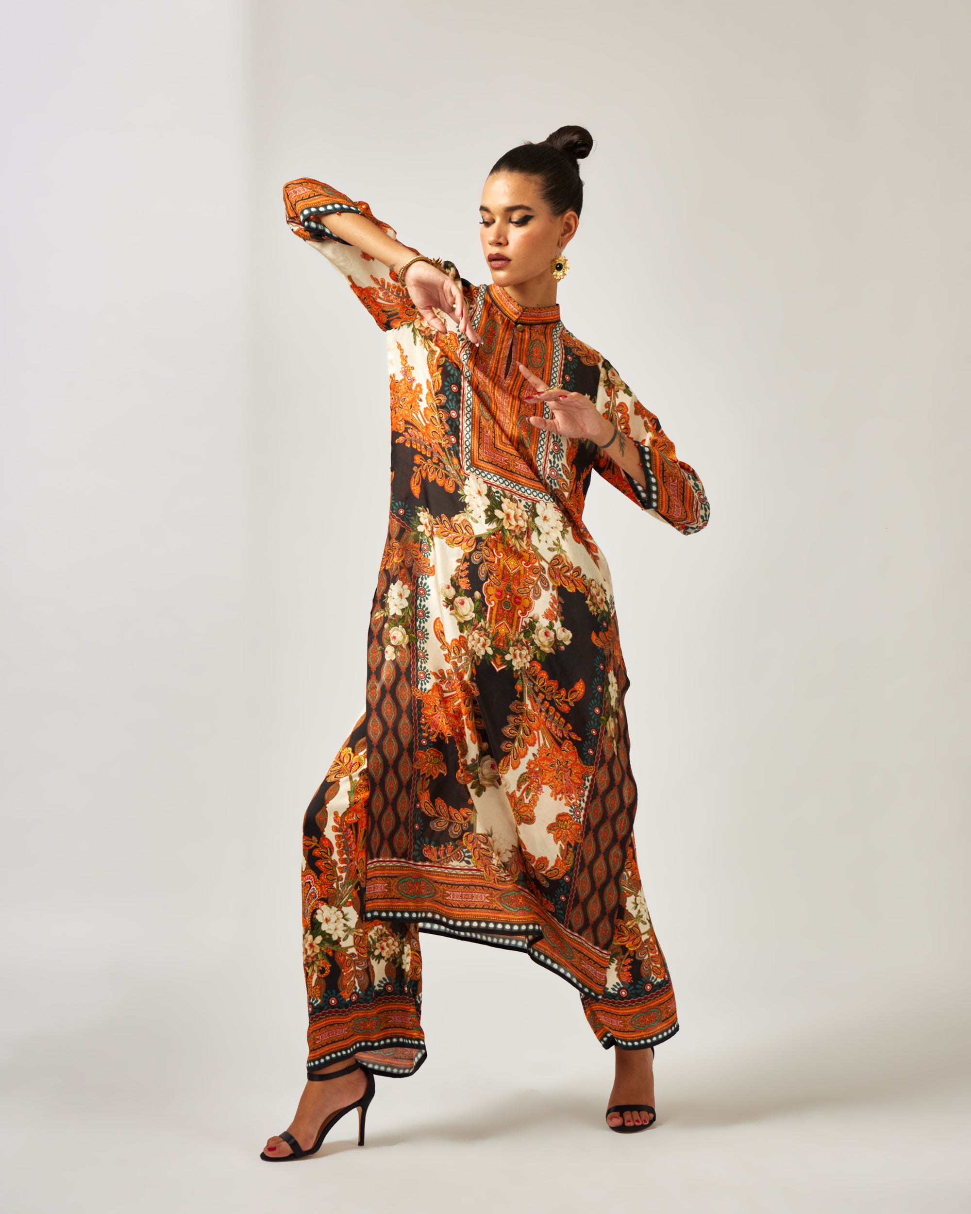 mon amour : Champa - Orange/Black