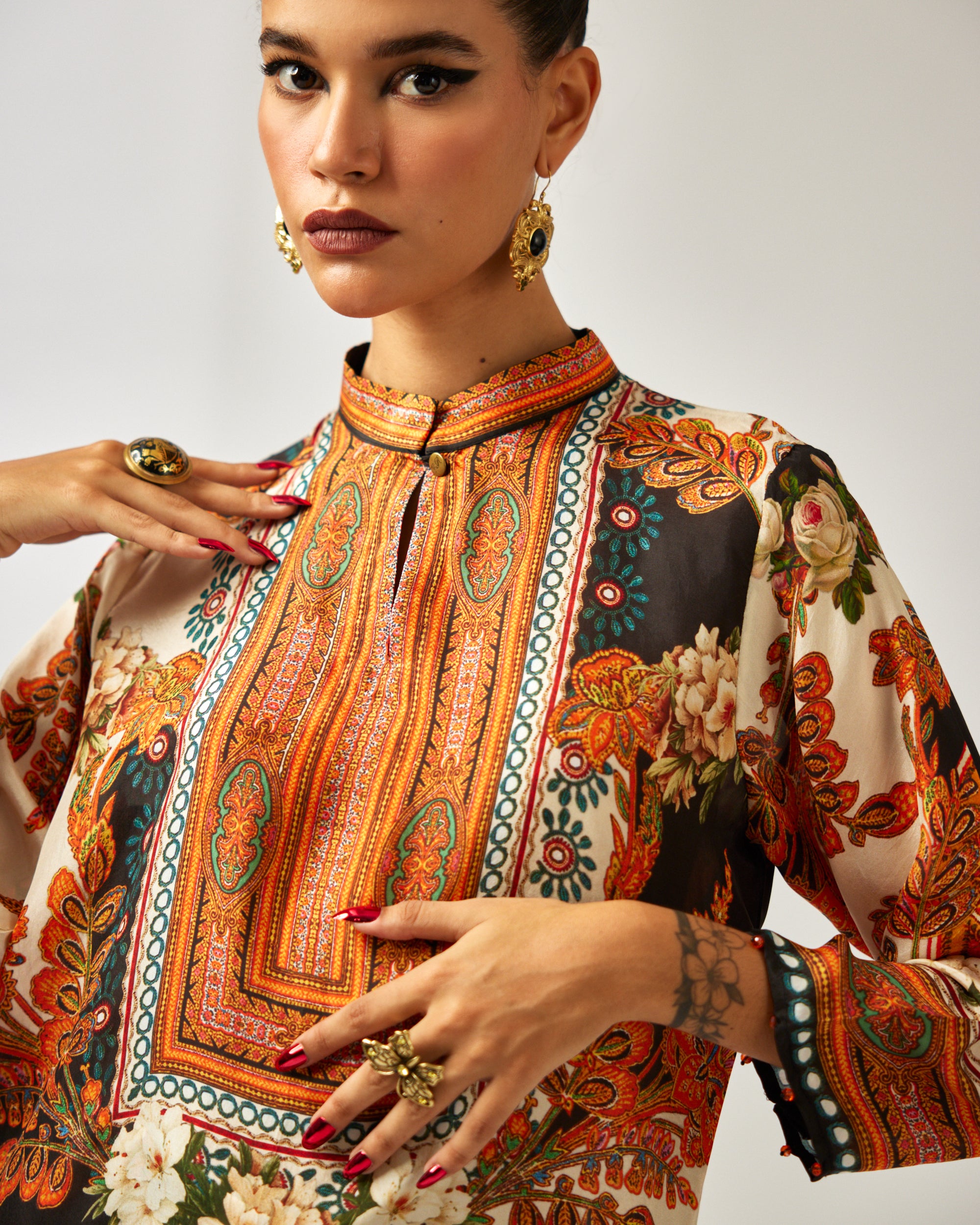 mon amour : Champa - Orange/Black