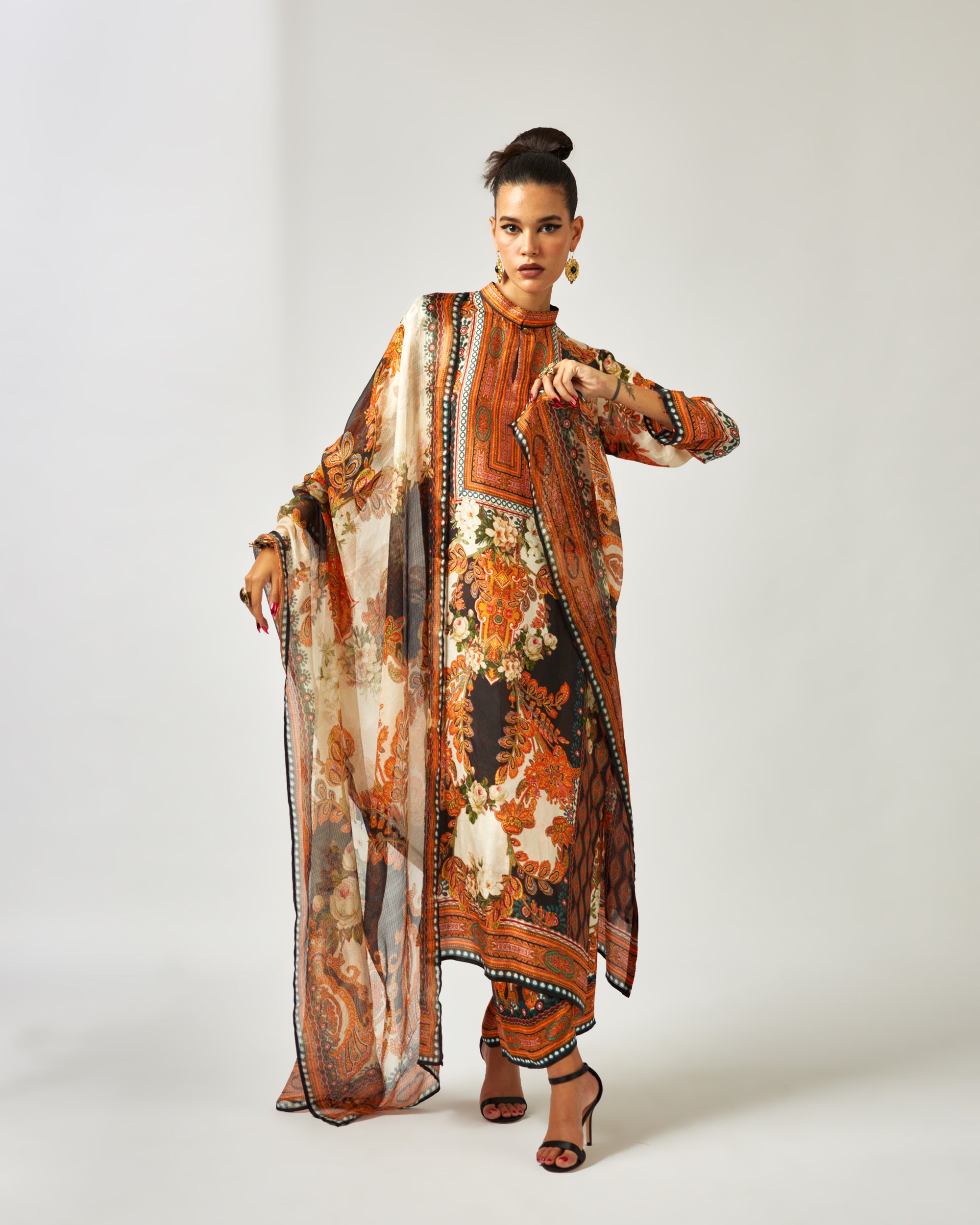 mon amour : Champa - Orange/Black