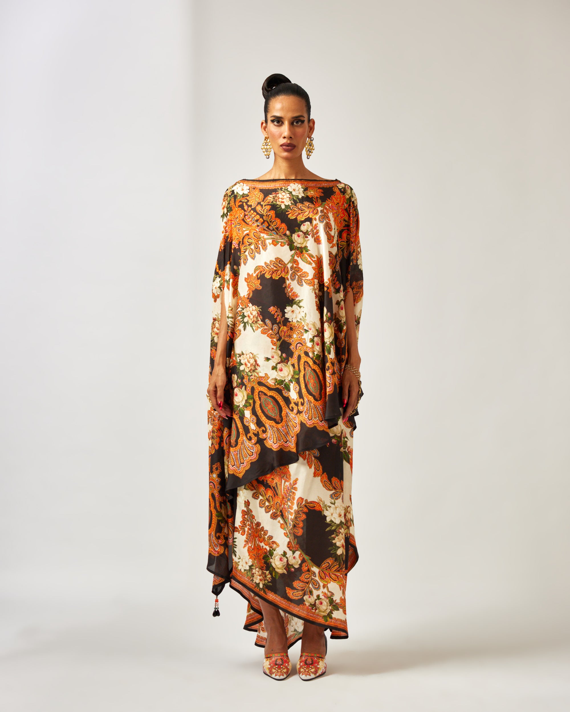 mon amour : Kamini - Orange/Black