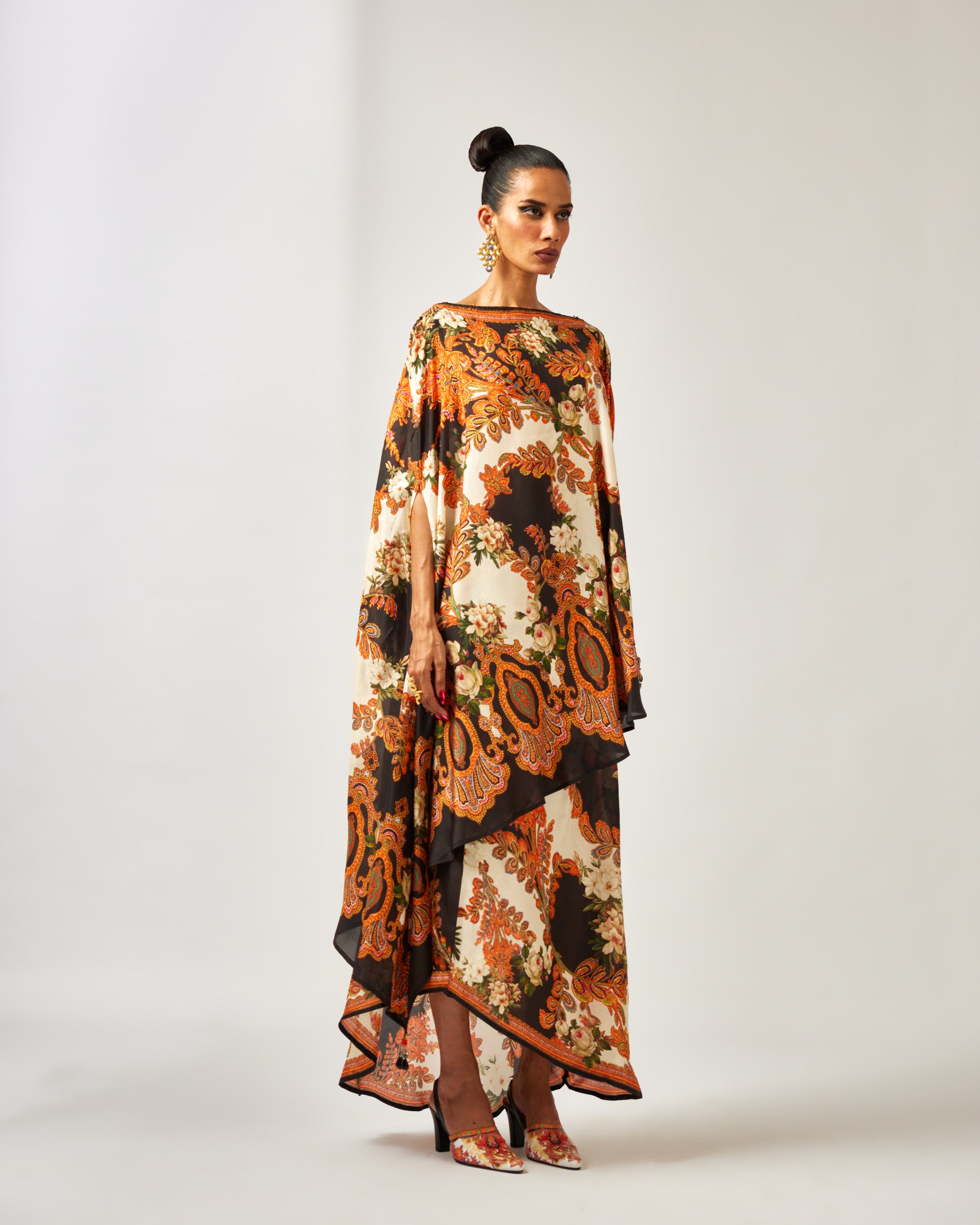 mon amour : Kamini - Orange/Black