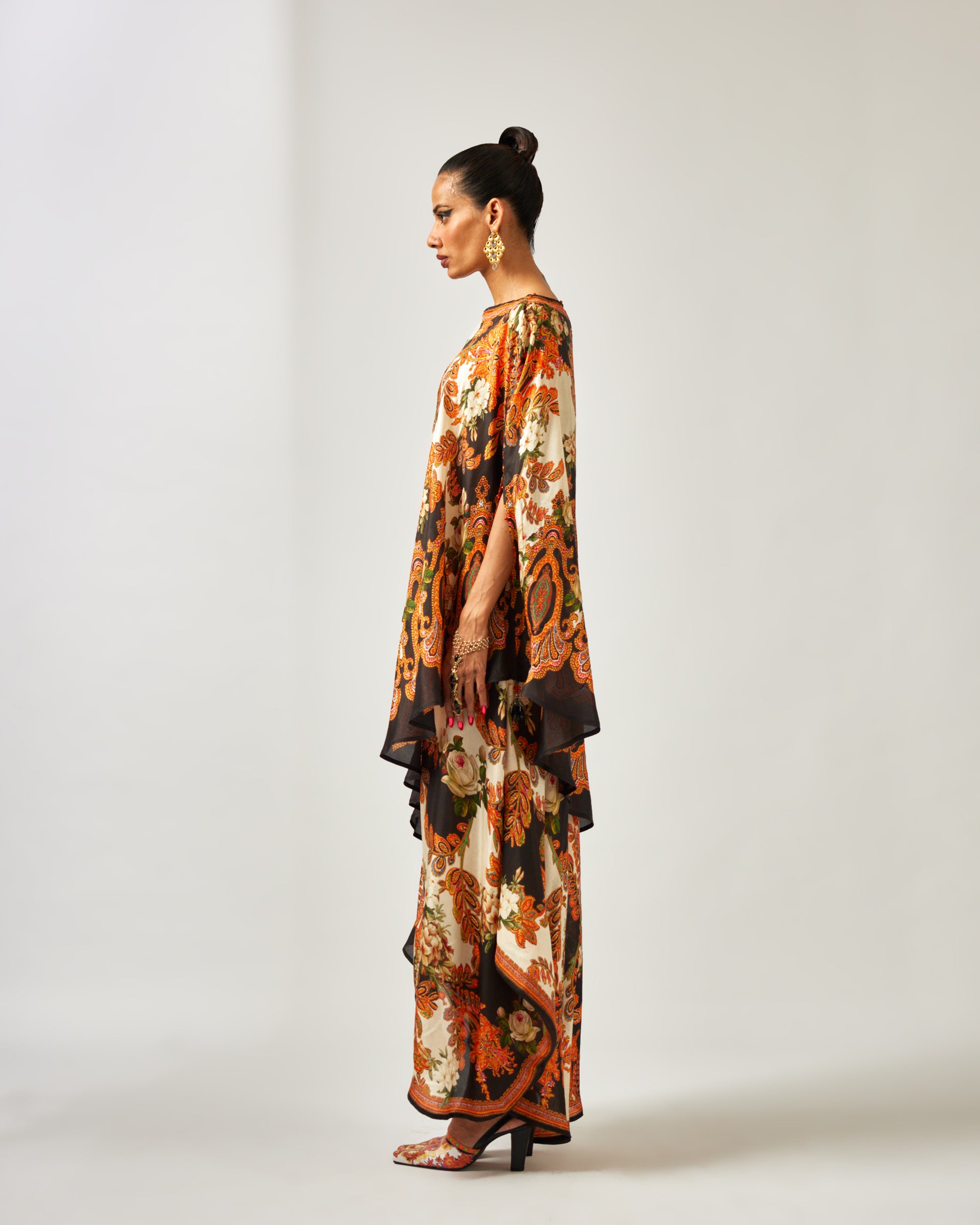 mon amour : Kamini - Orange/Black