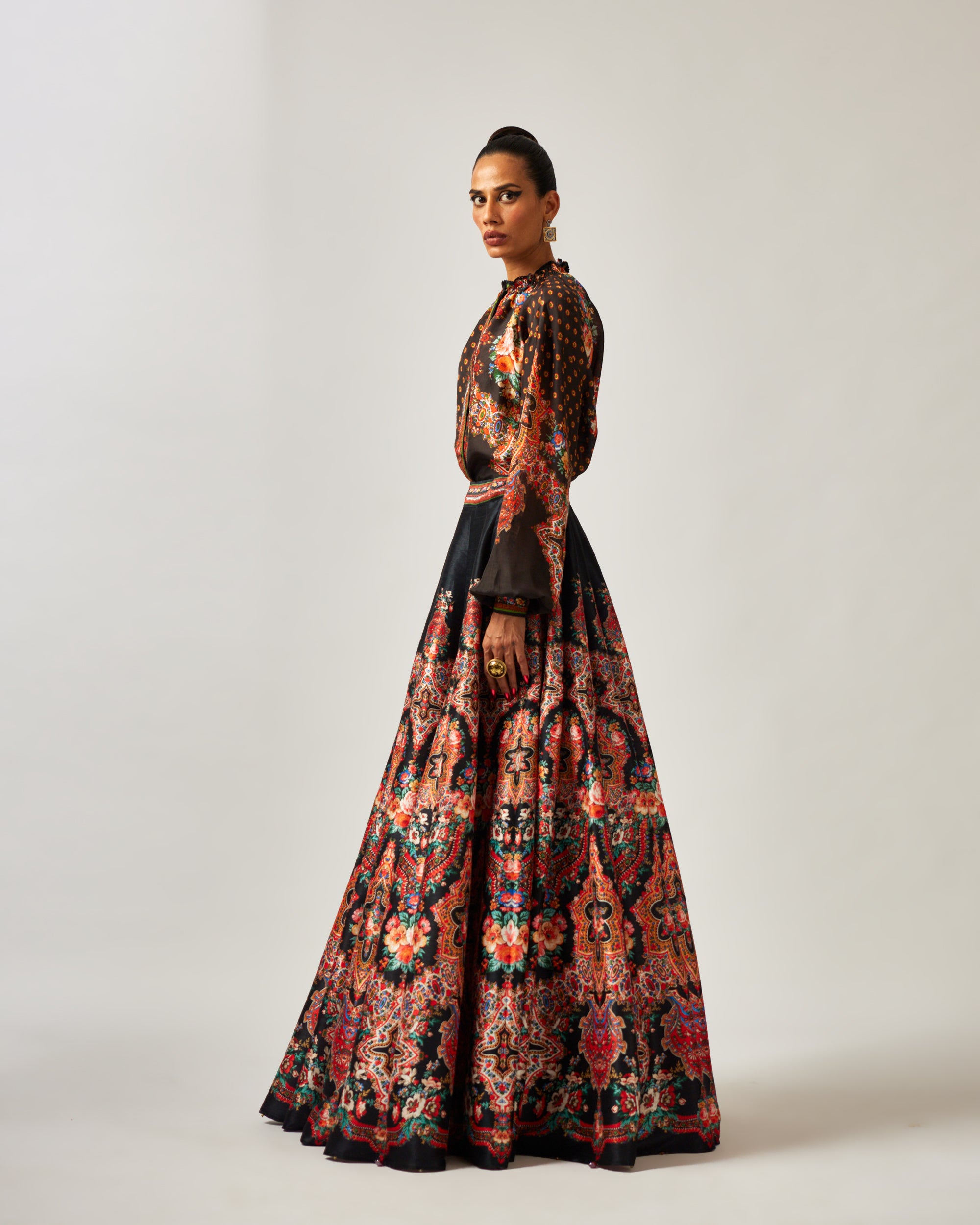mon amour : Larisa Leela - Black/Orange
