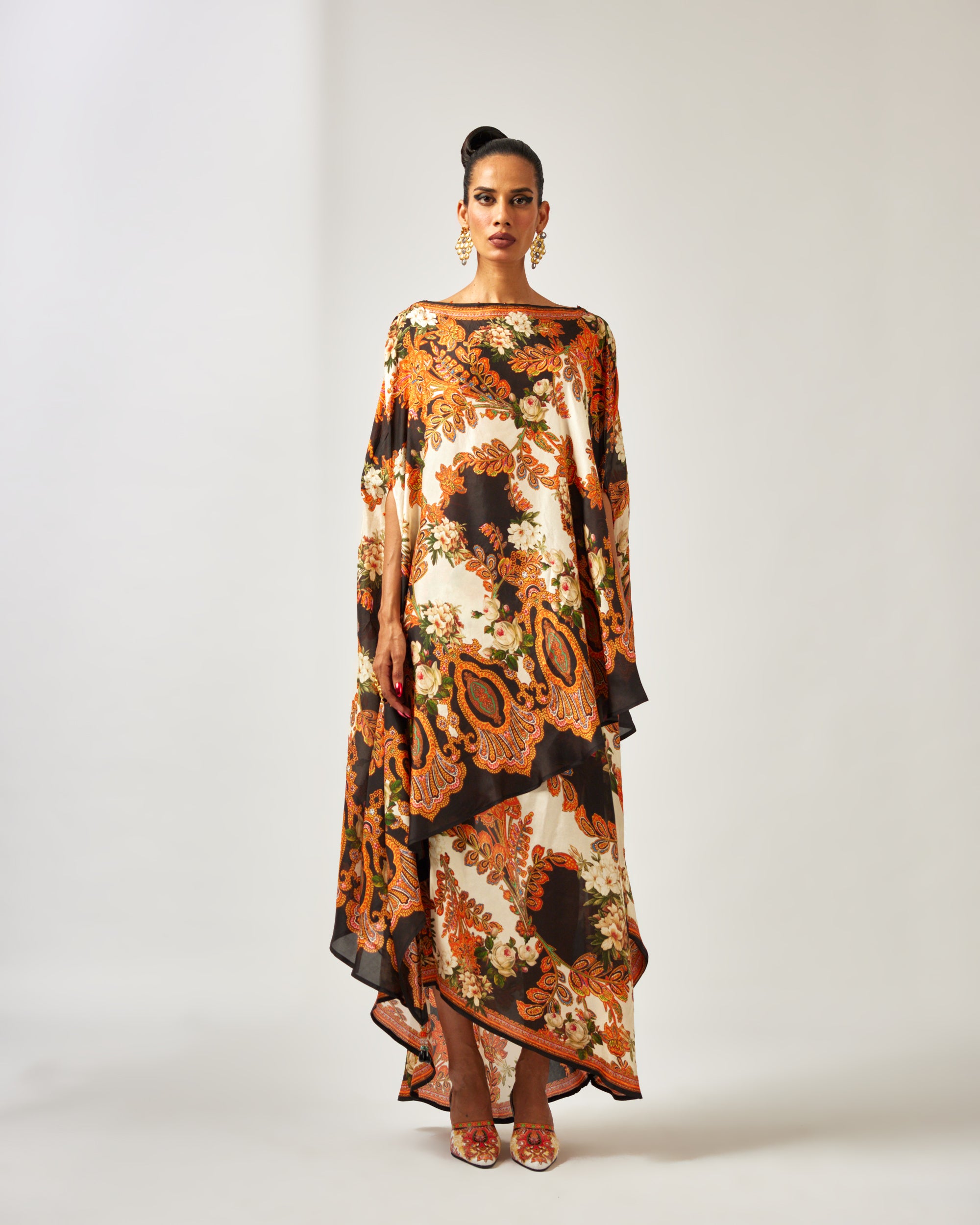 mon amour : Kamini - Orange/Black
