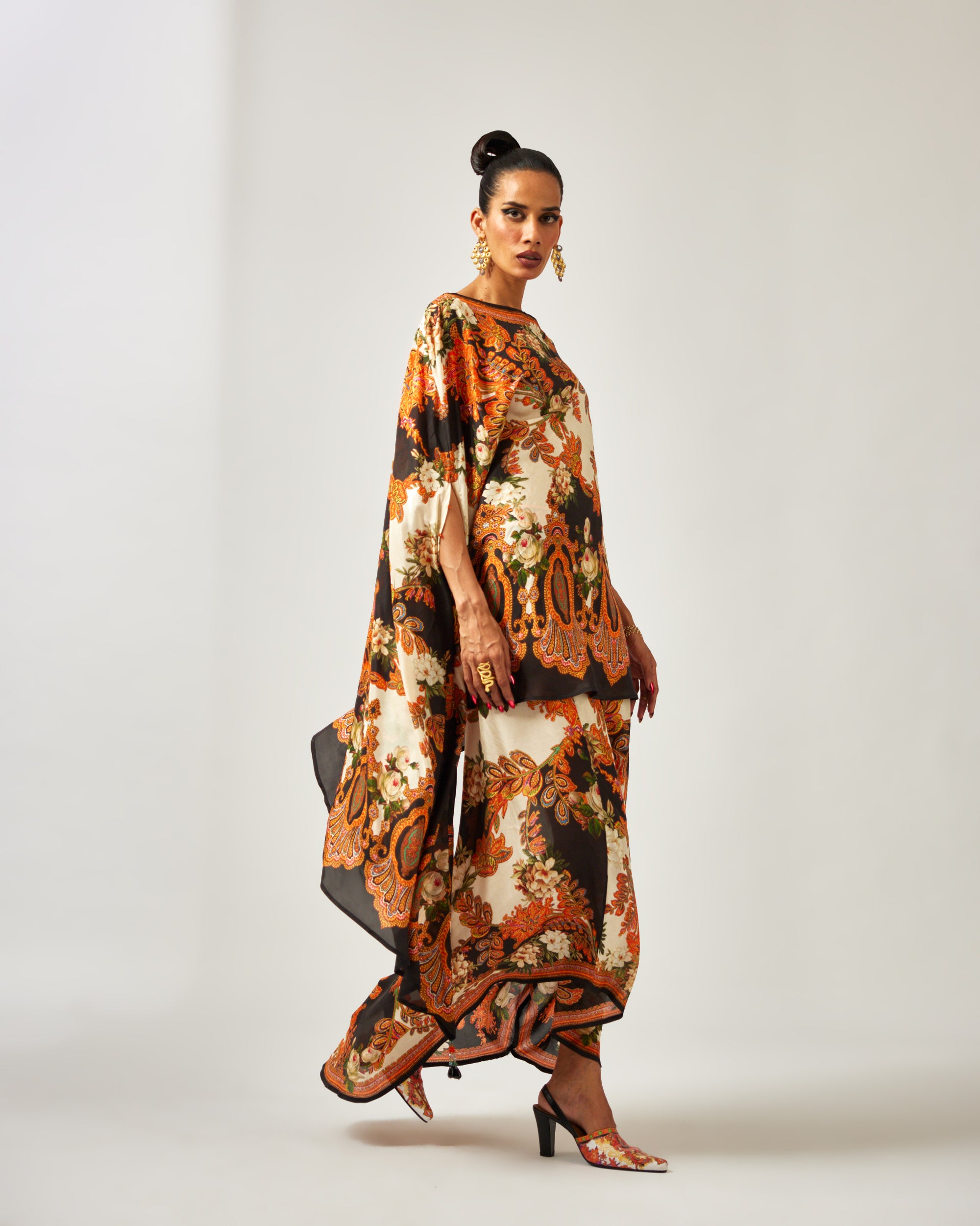 mon amour : Kamini - Orange/Black
