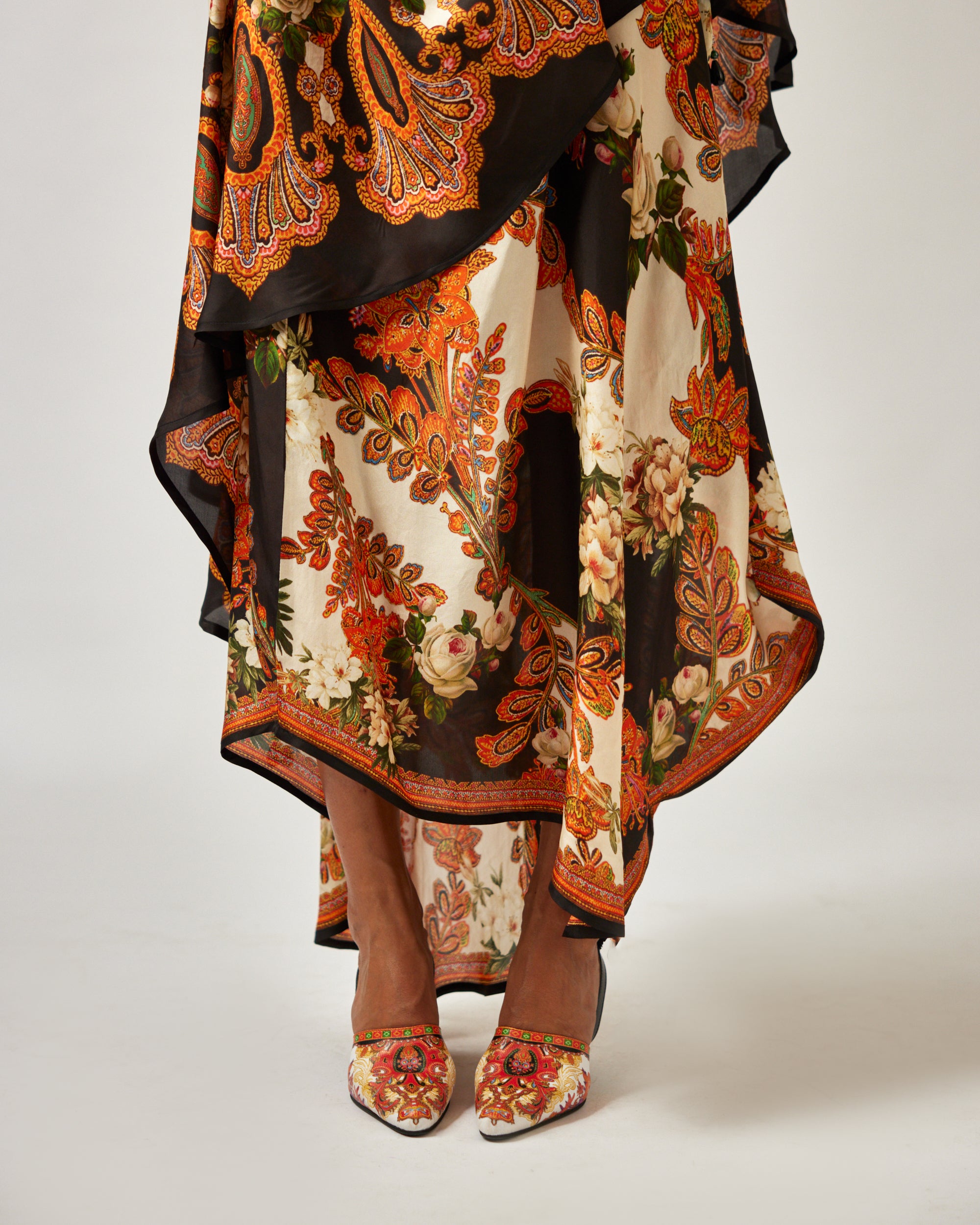 mon amour : Kamini - Orange/Black