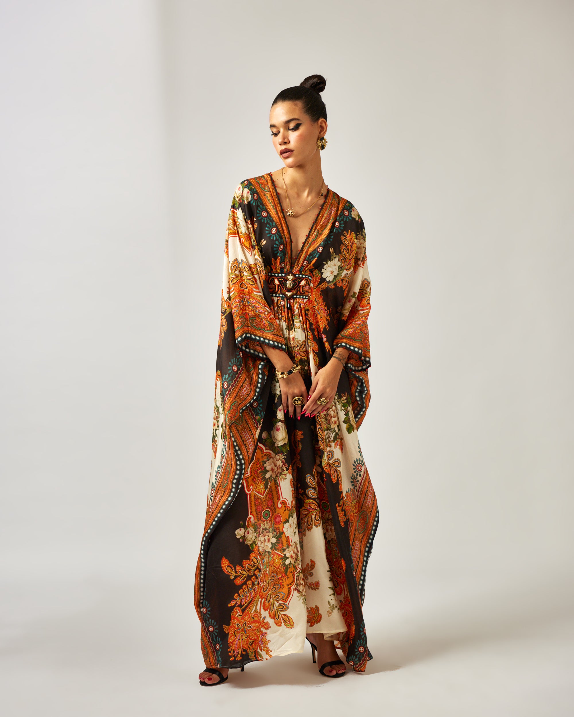 mon amour : Imama - Orange/Black