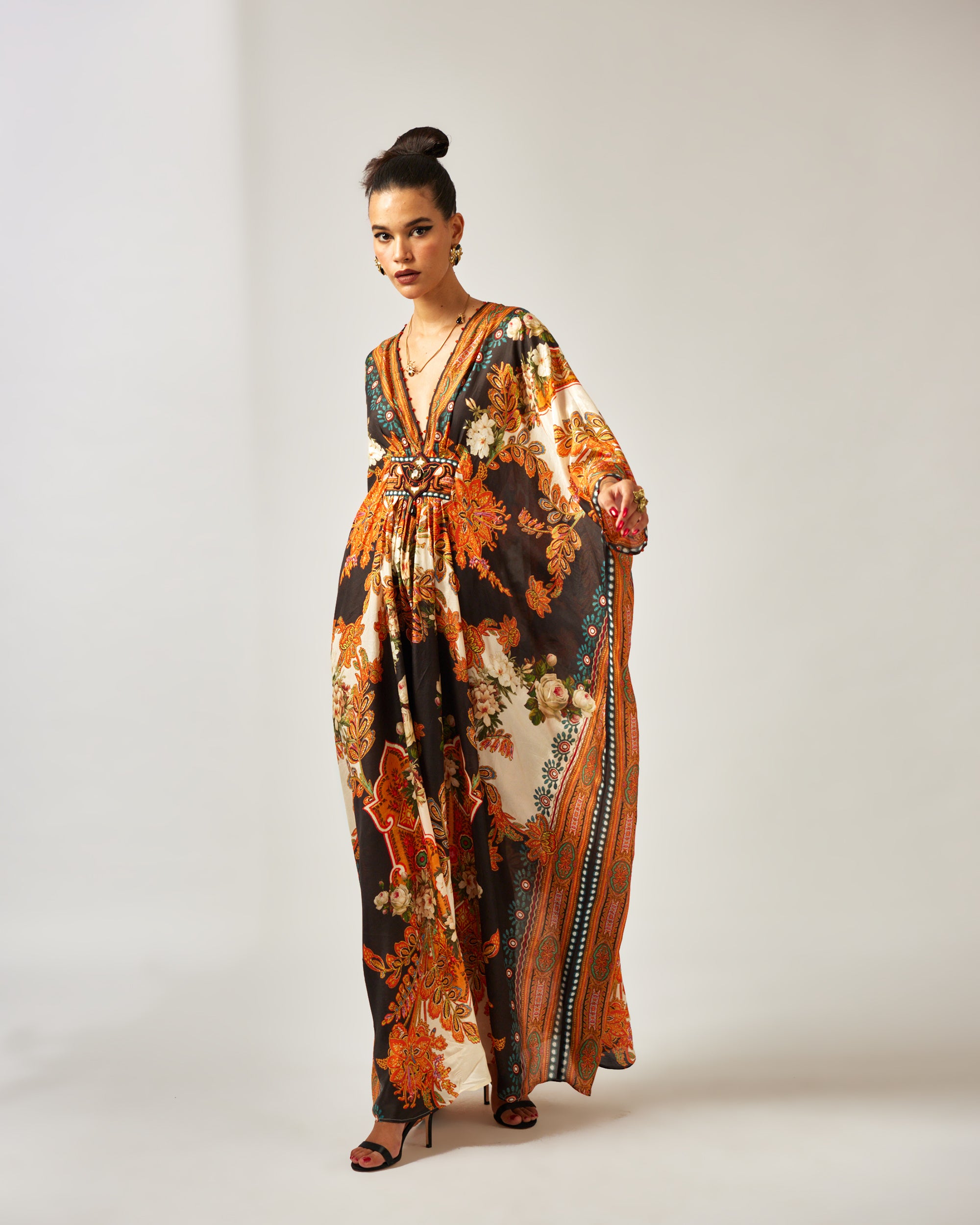 mon amour : Imama - Orange/Black