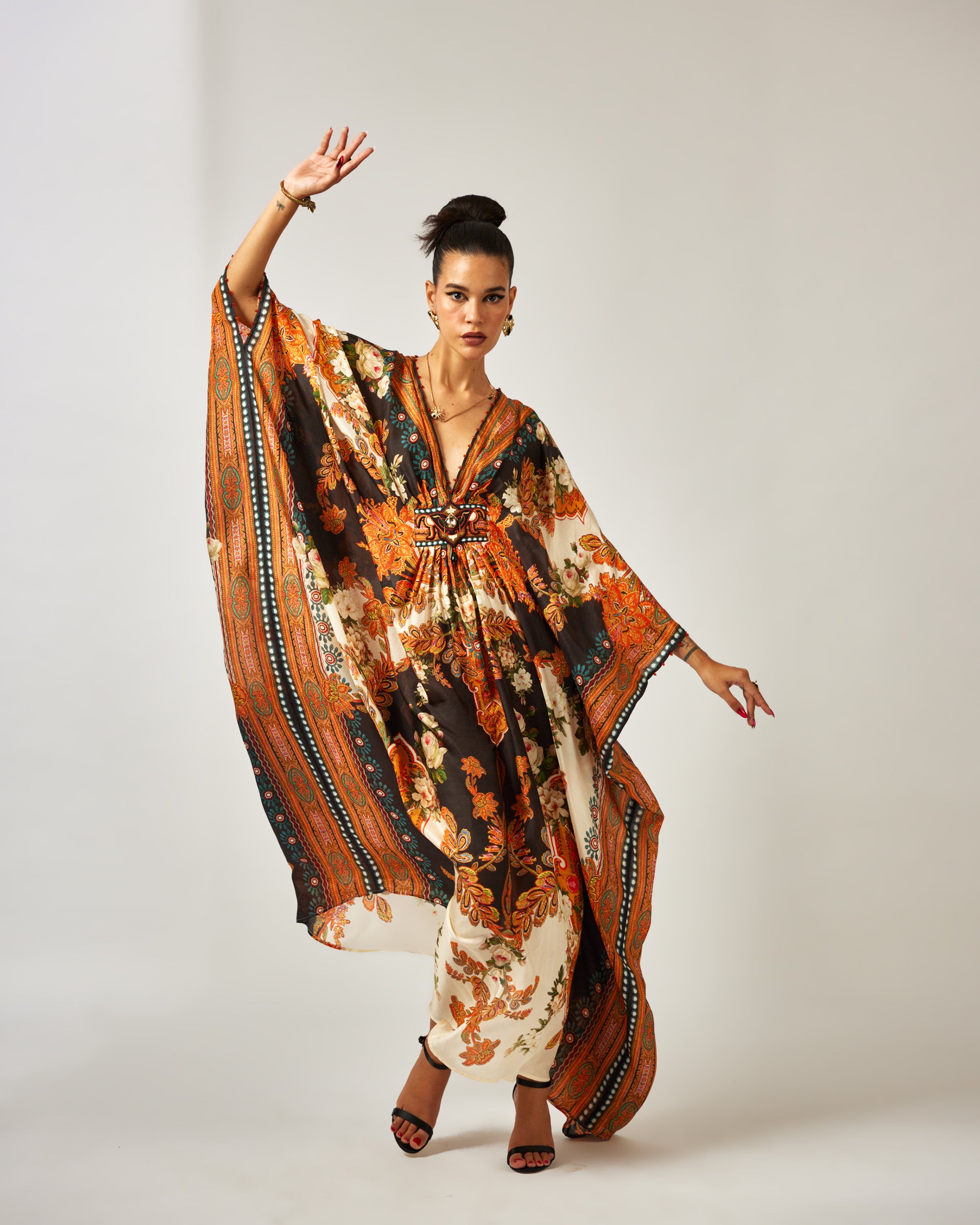 mon amour : Imama - Orange/Black