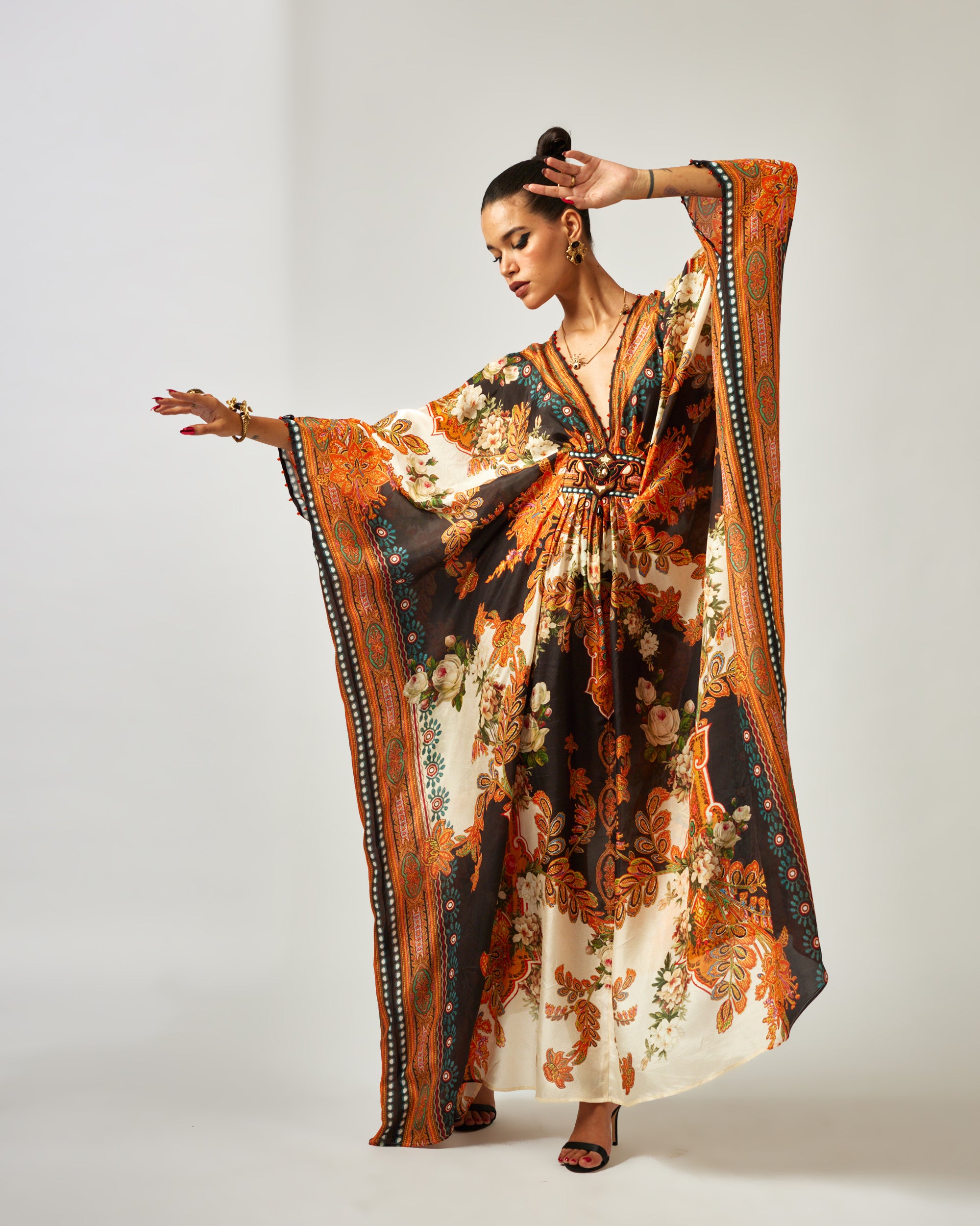 mon amour : Imama - Orange/Black