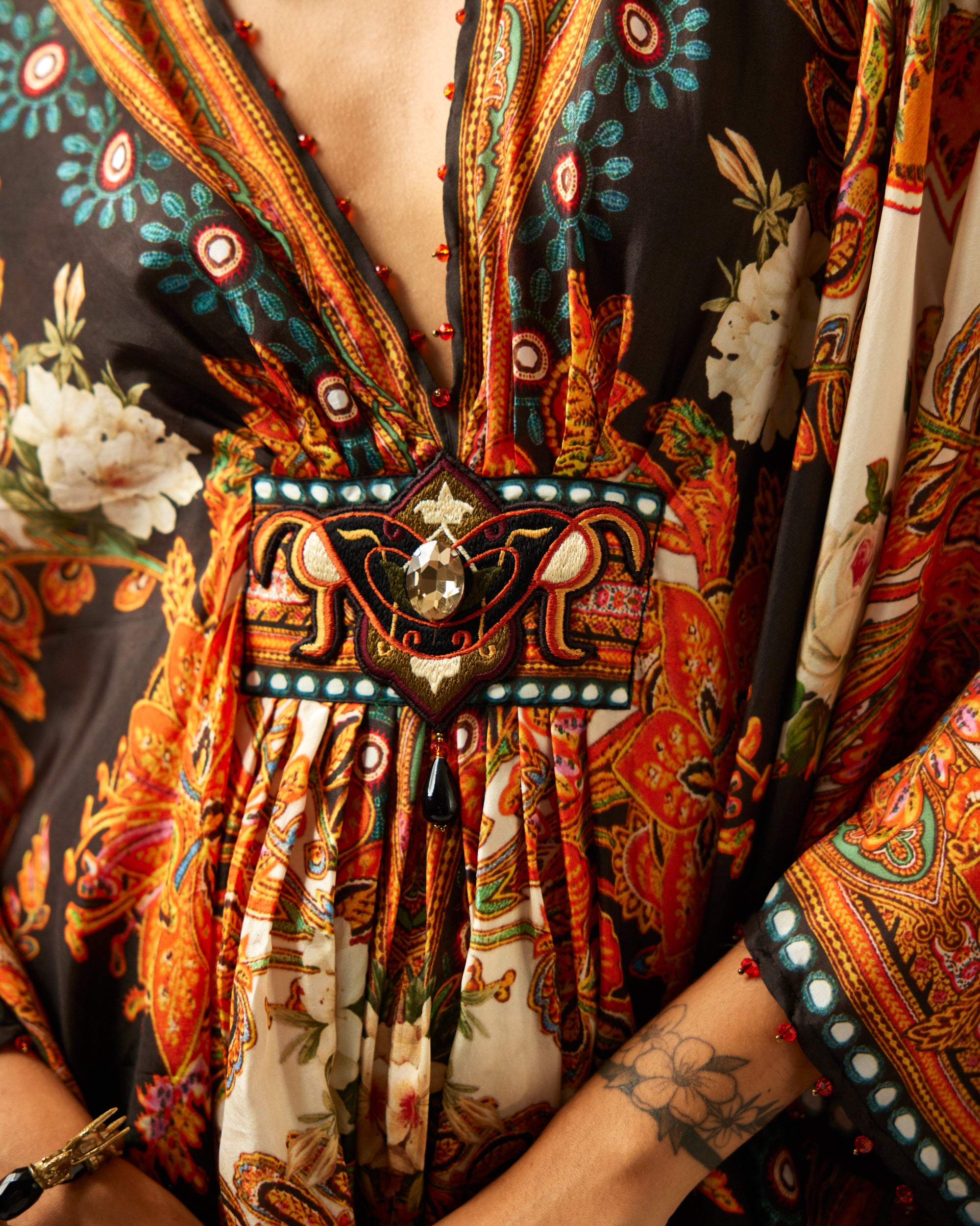 mon amour : Imama - Orange/Black