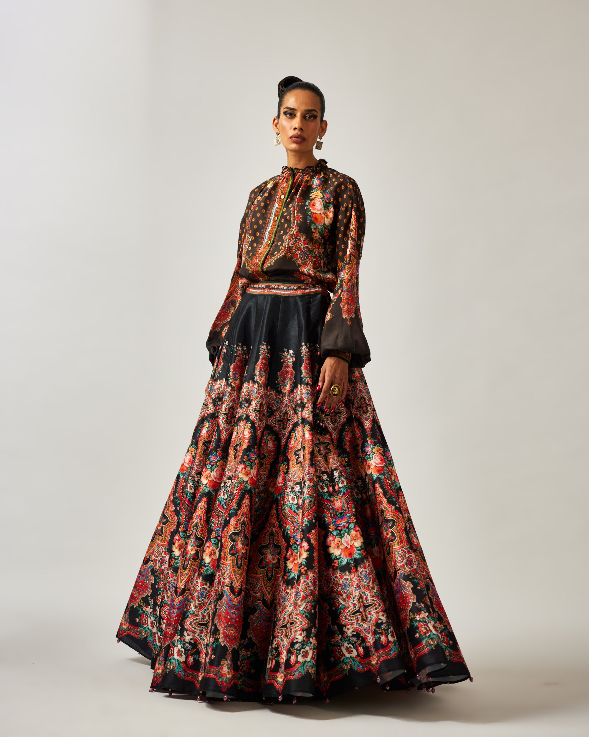 mon amour : Larisa Leela - Black/Orange