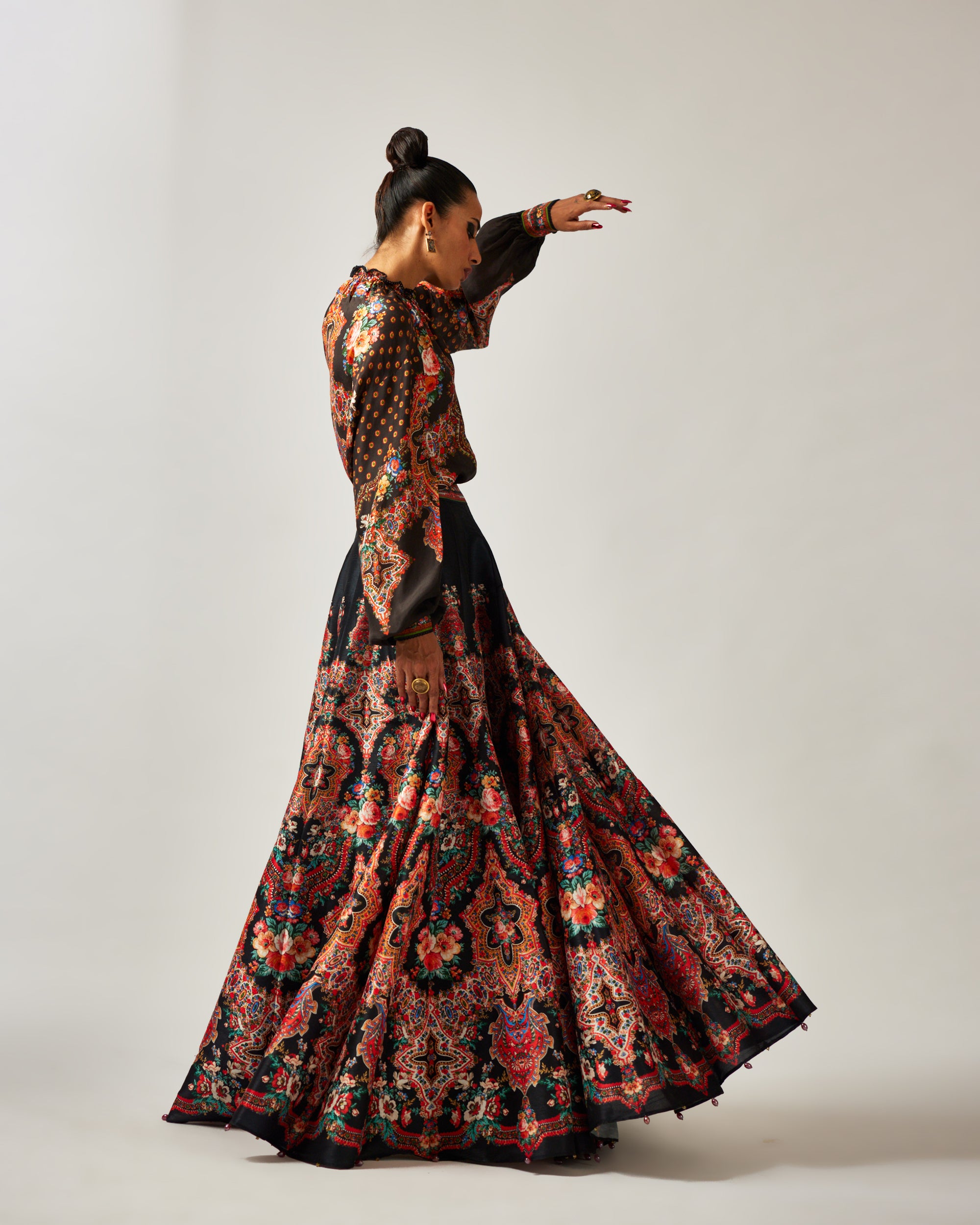 mon amour : Larisa Leela - Black/Orange