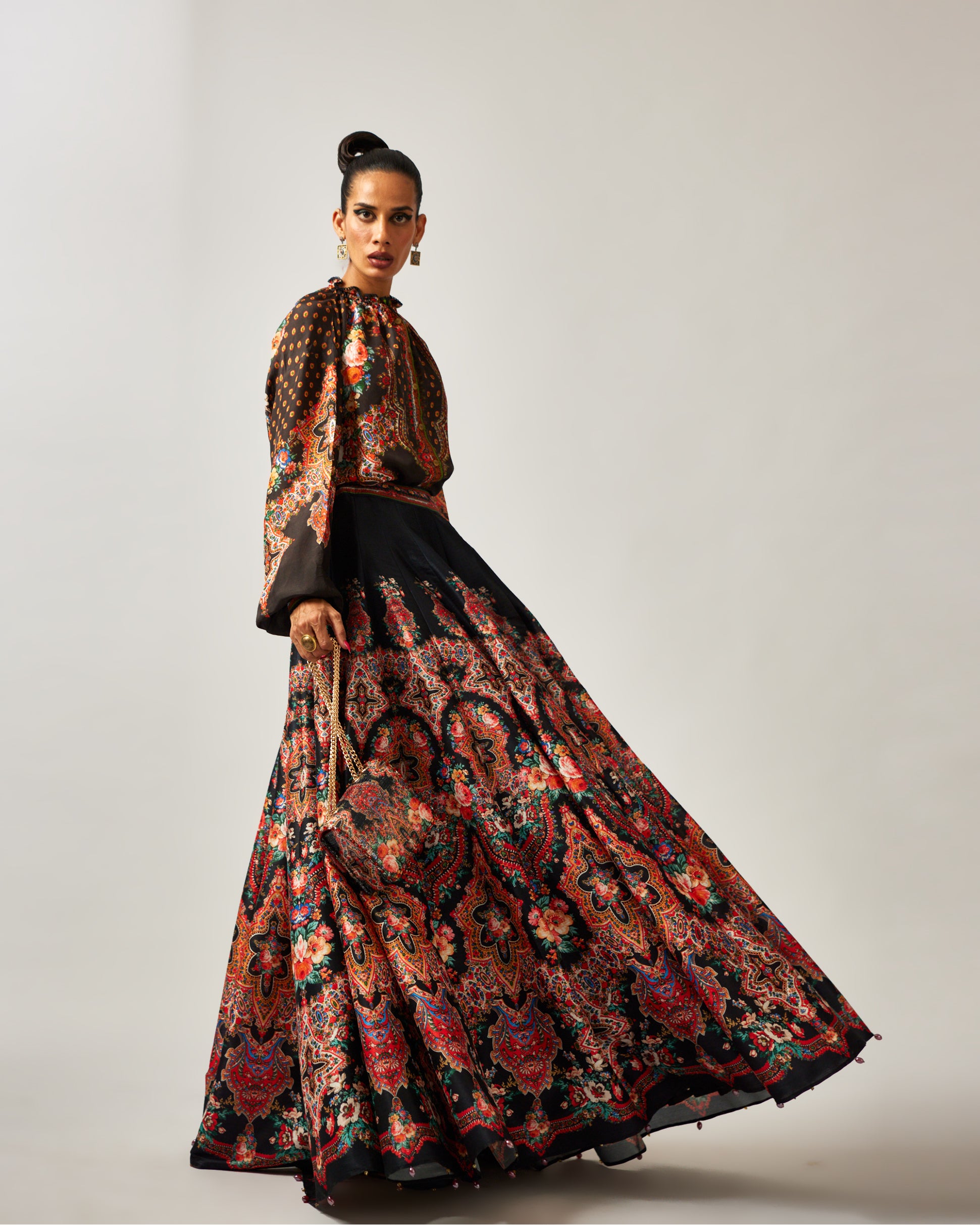 mon amour : Larisa Leela - Black/Orange