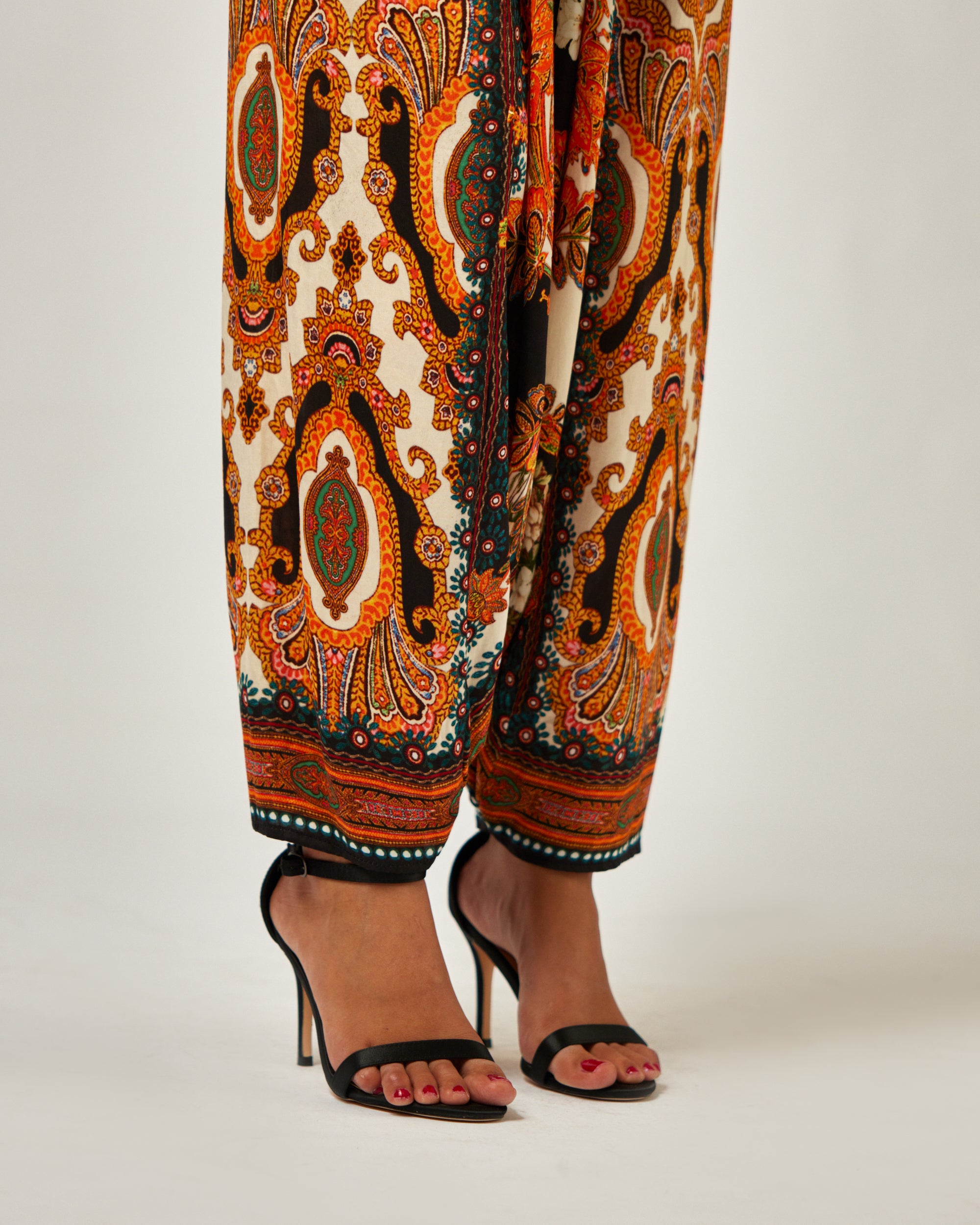 mon amour : Basheera/Maimouna - Orange/Black