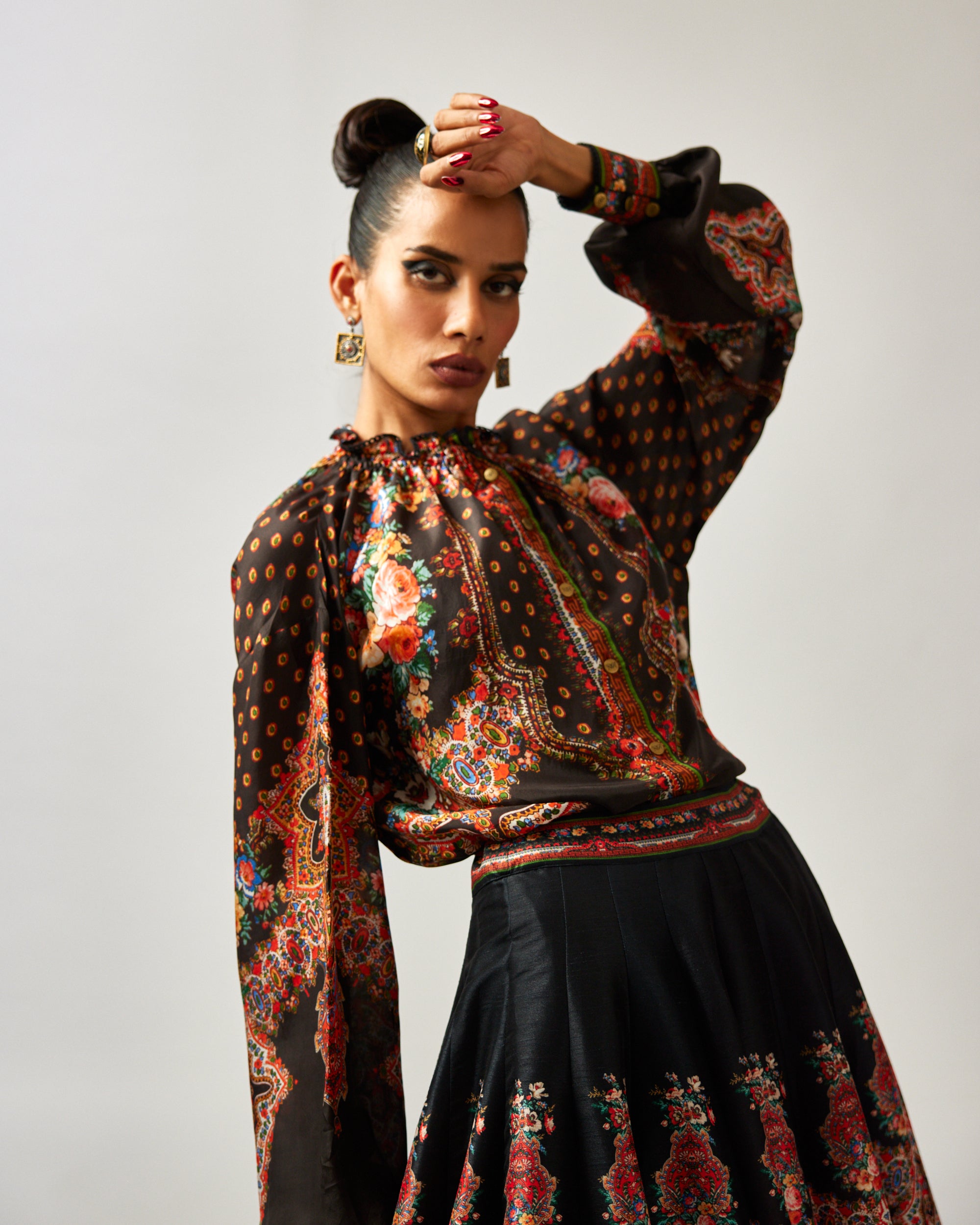 mon amour : Larisa Leela - Black/Orange