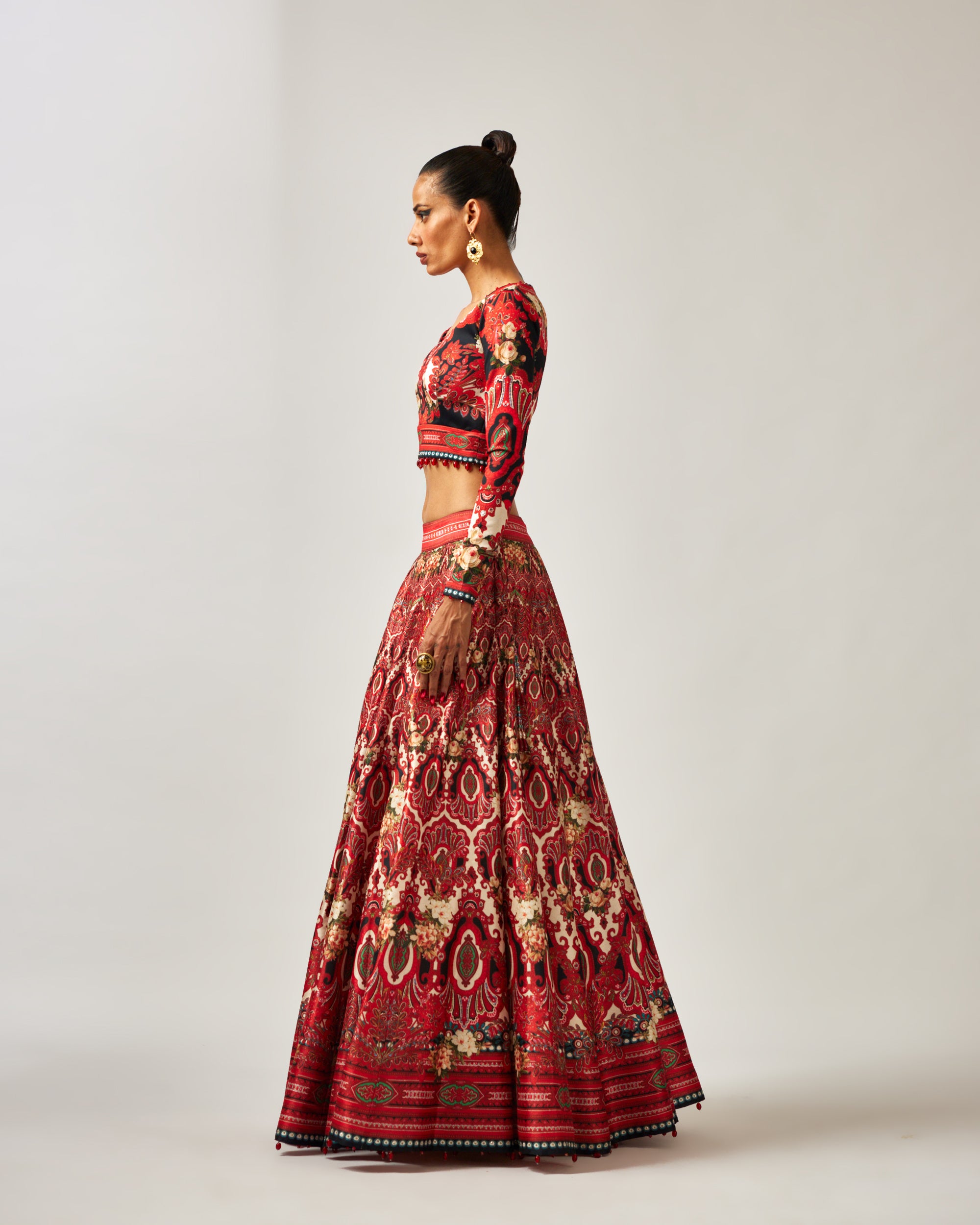 mon amour : Leela - Red/Ivory