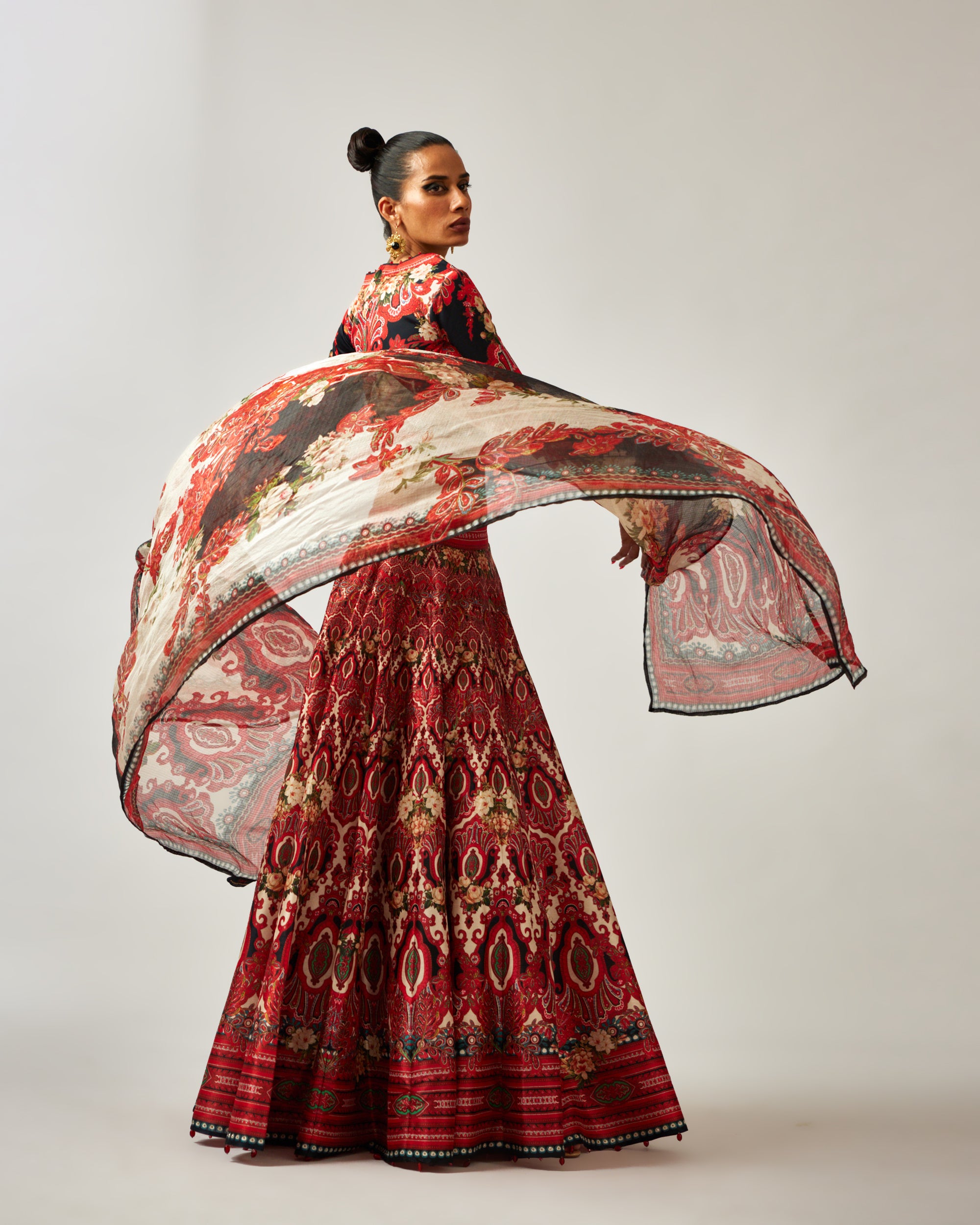 mon amour : Leela - Red/Ivory