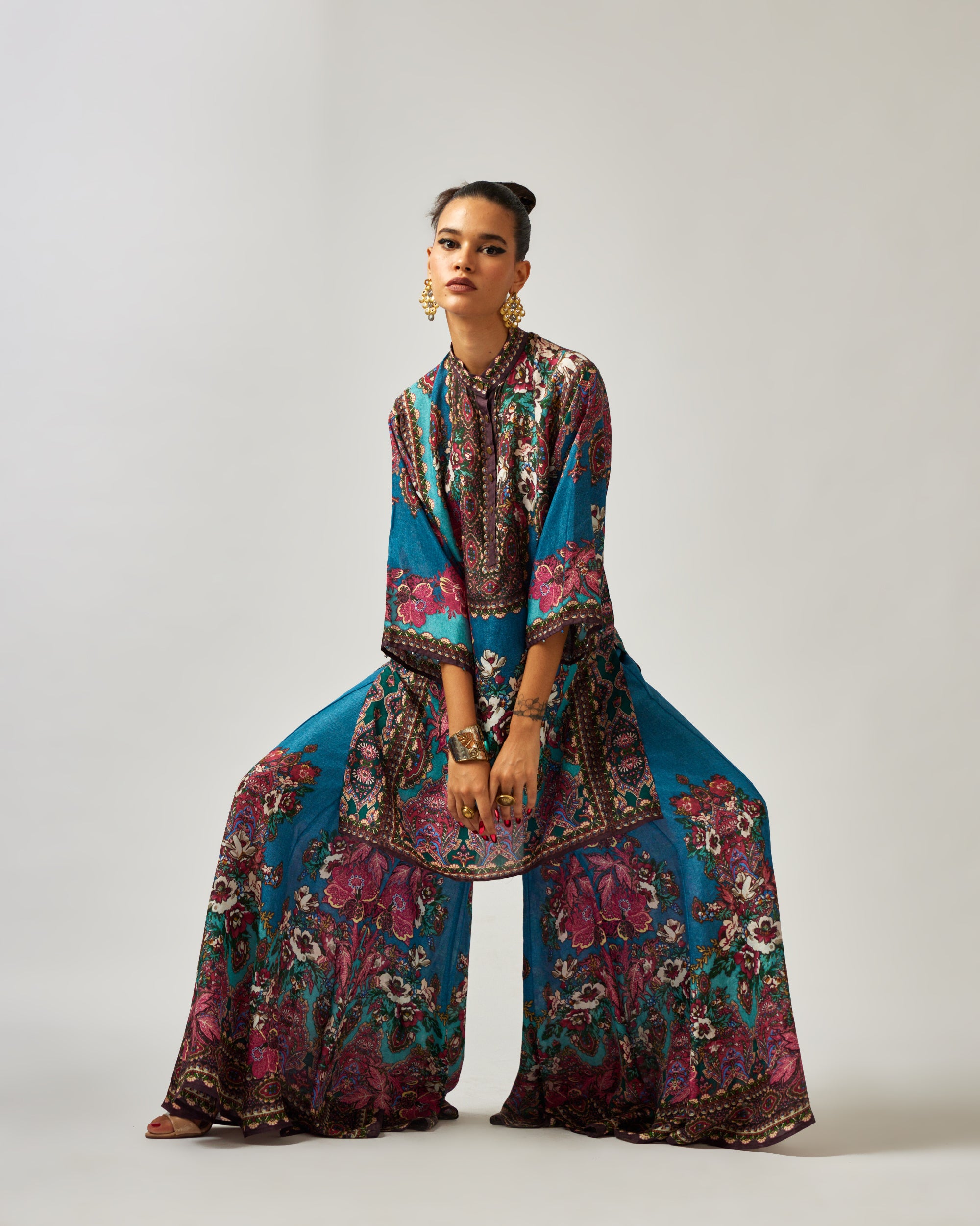 mon amour : Ghazal/Gharara - Blue
