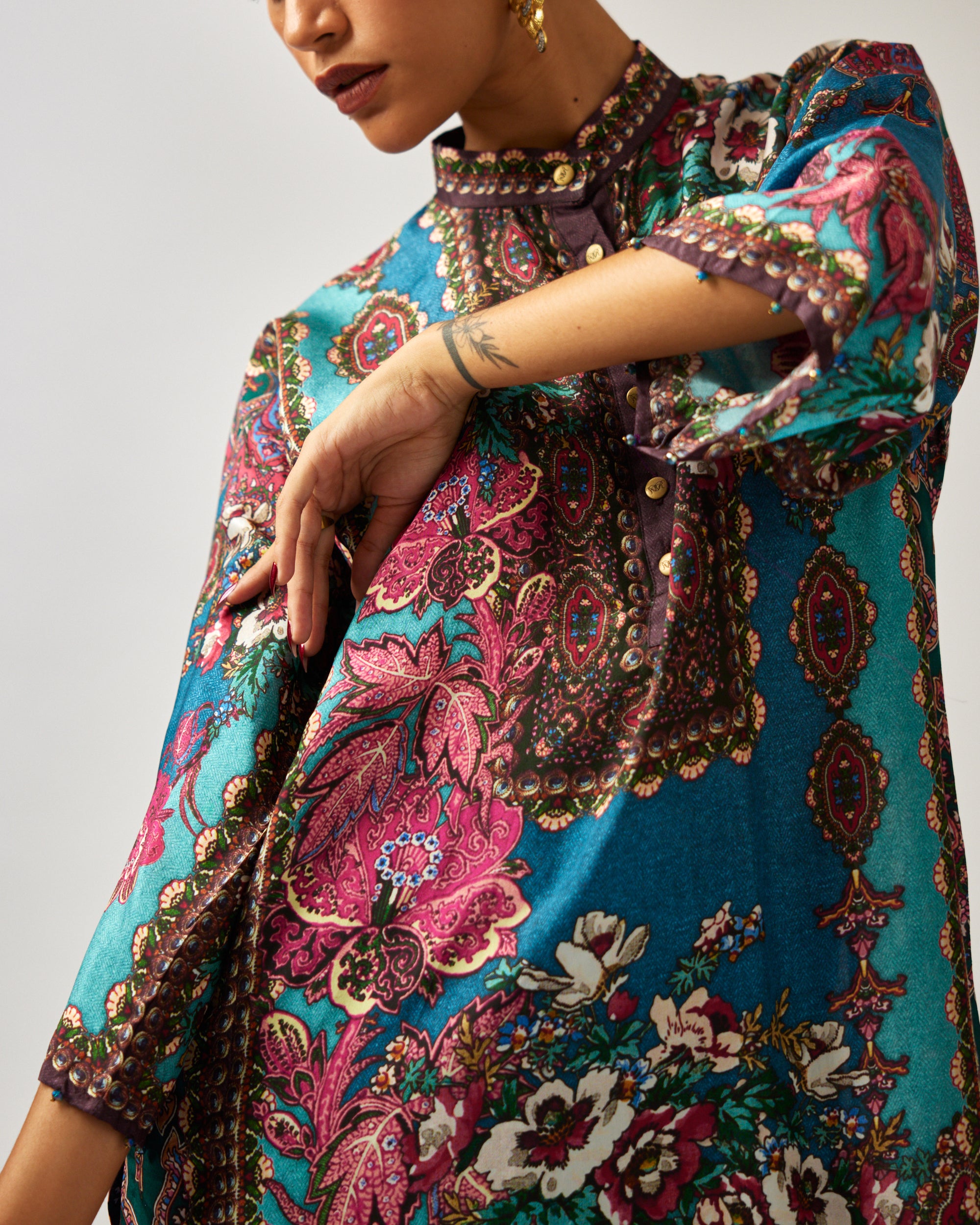 mon amour : Ghazal/Gharara - Blue