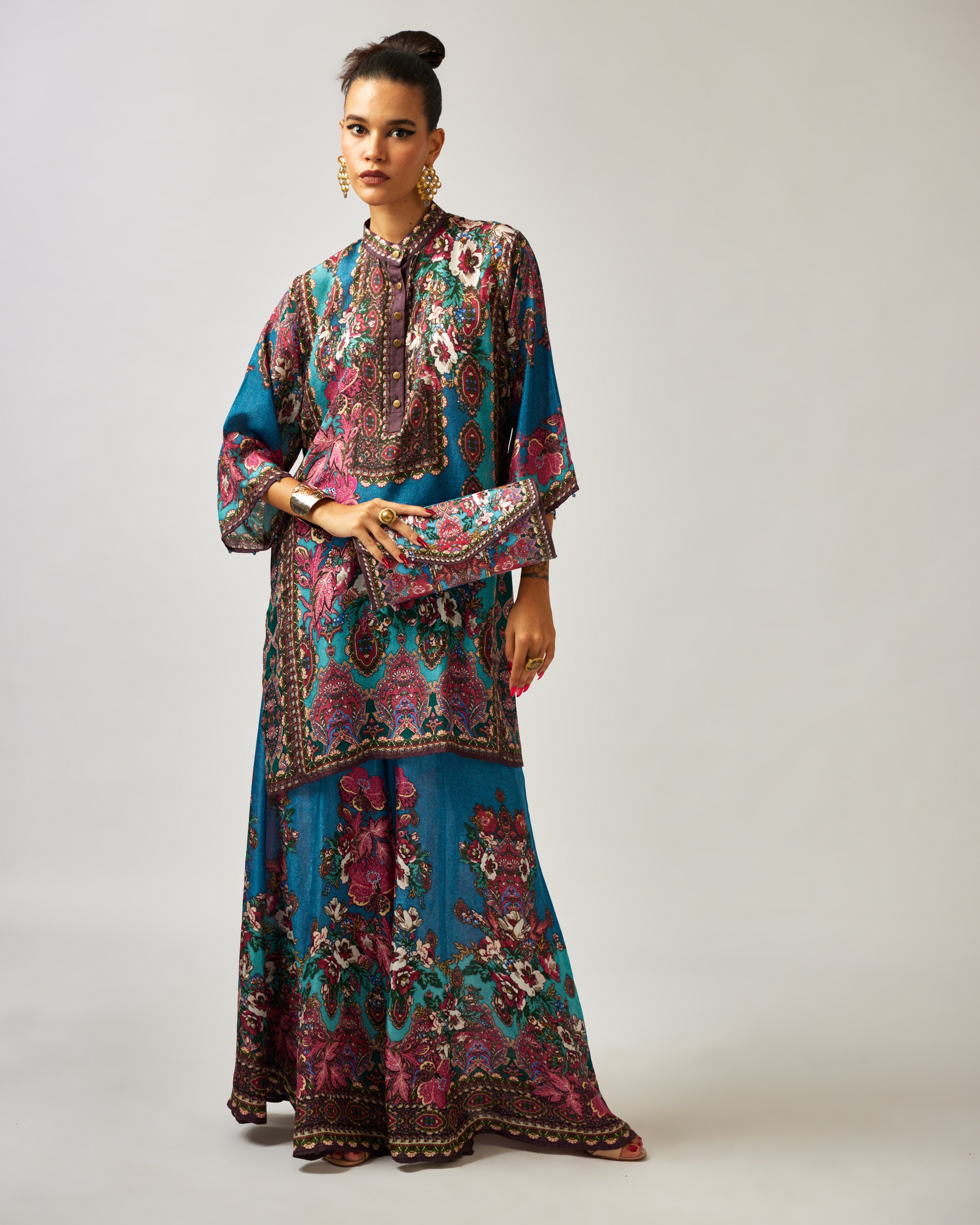 mon amour : Ghazal/Gharara - Blue