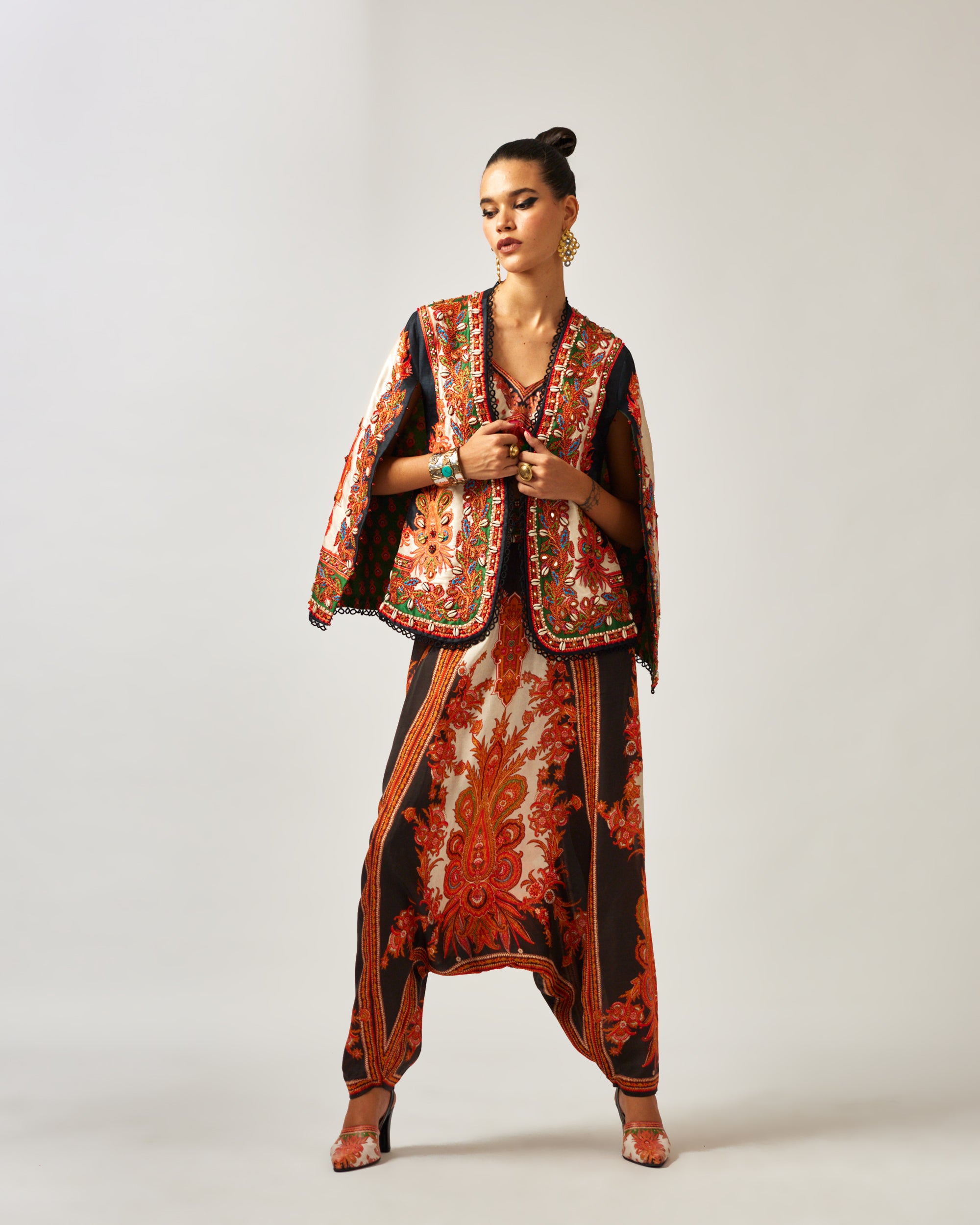 mon amour : Madina - Black/Orange