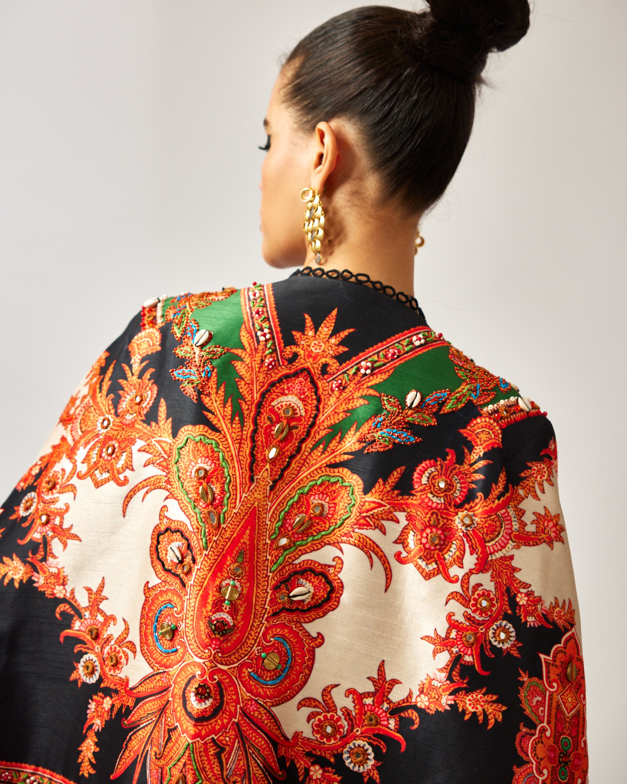 mon amour : Madina - Black/Orange