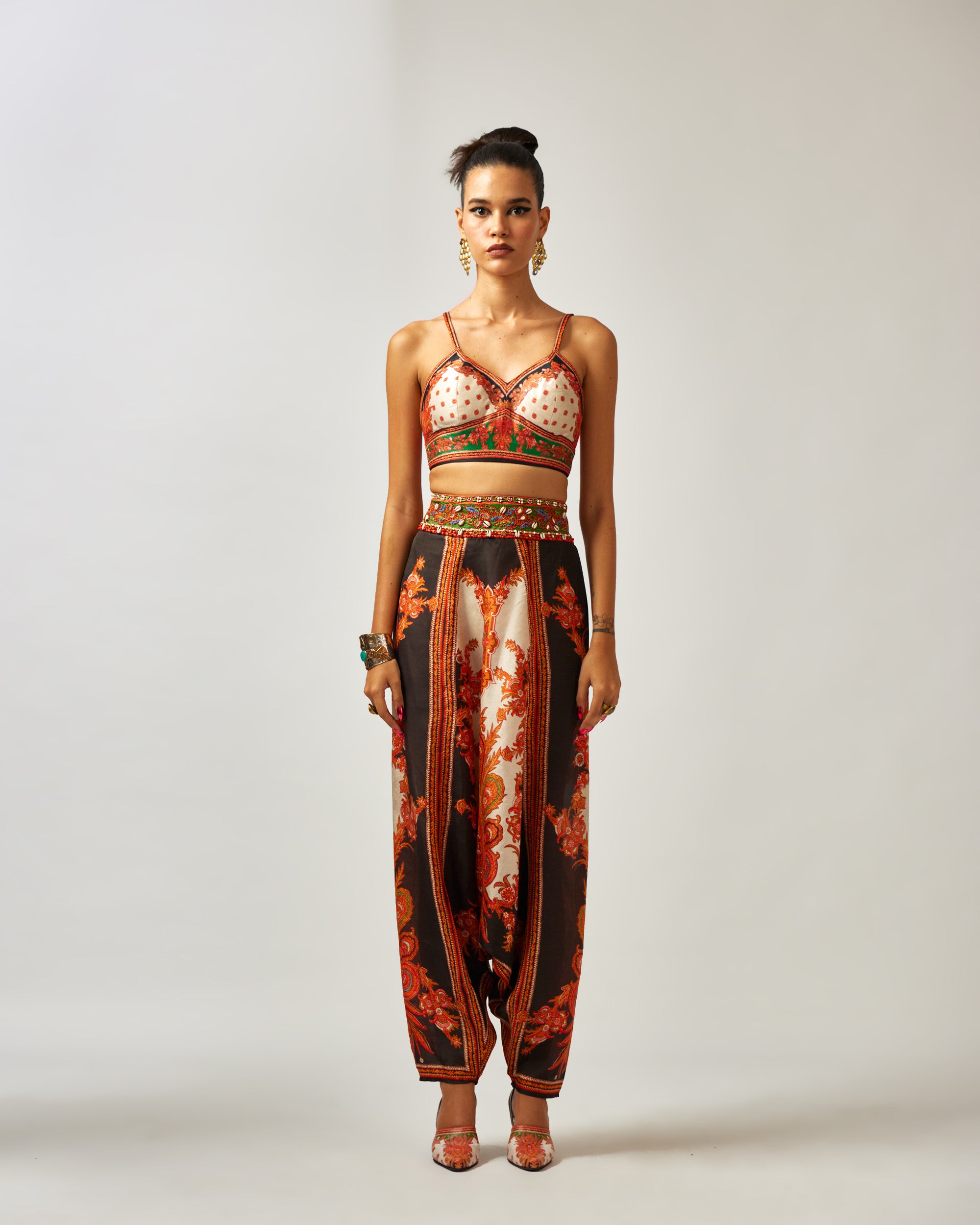 mon amour : Madina - Black/Orange