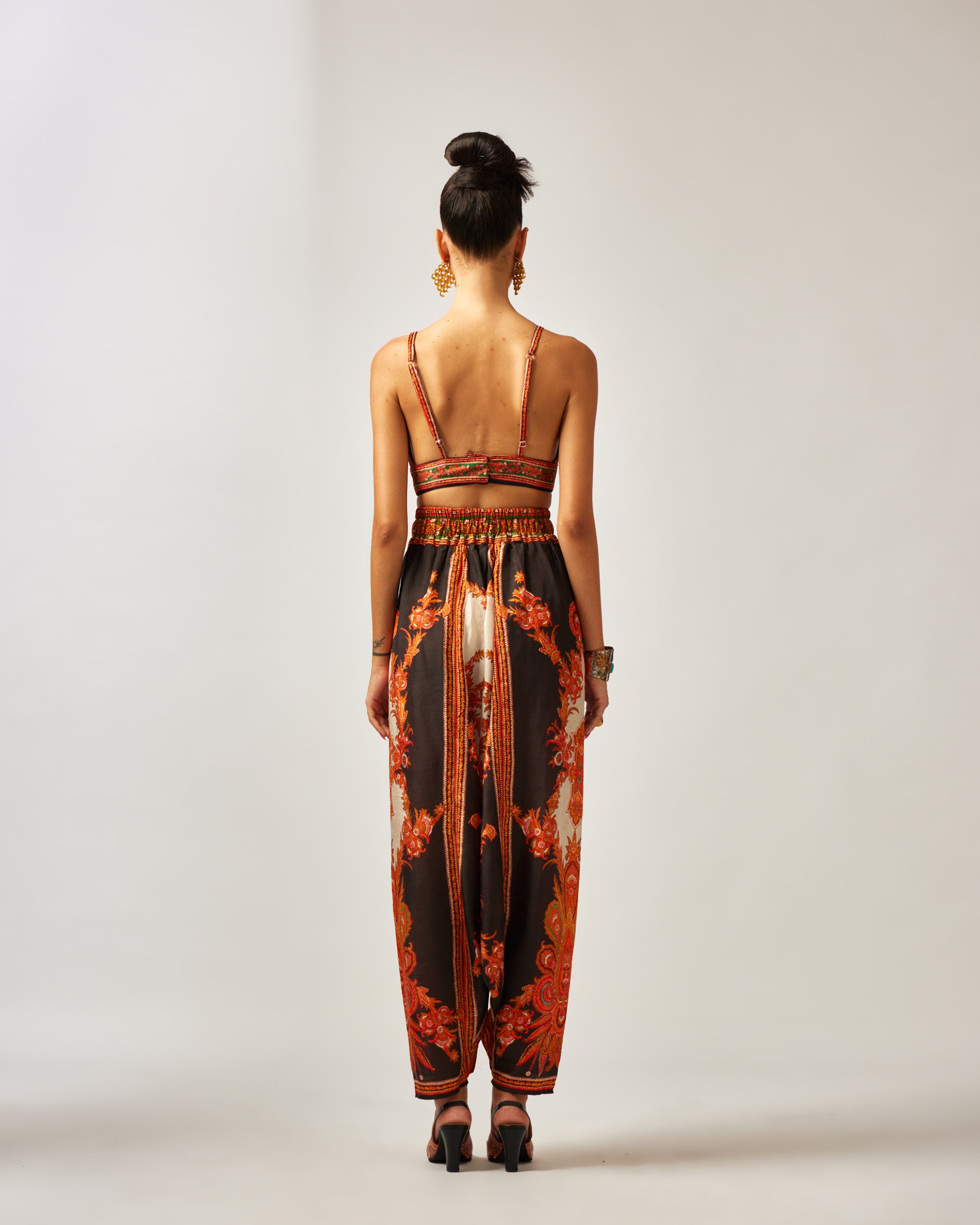 mon amour : Madina - Black/Orange