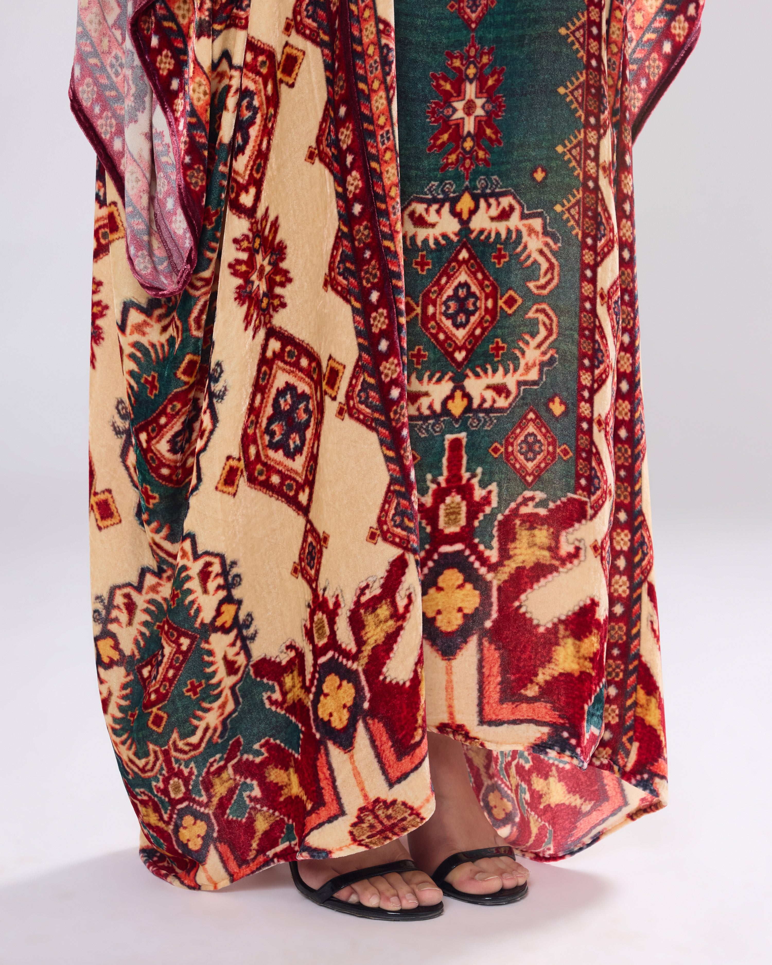 Arabian Nights : Beatrice - Teal/Red