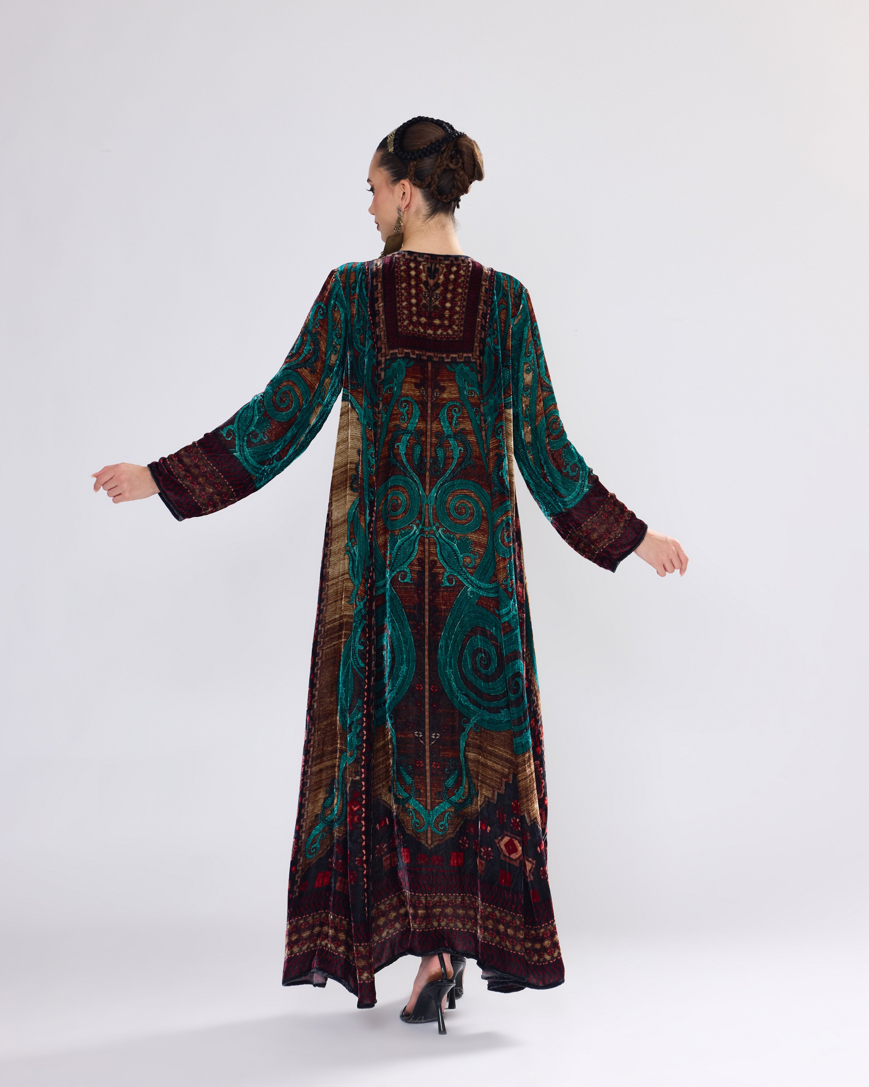 Arabian Nights : Anisha - Teal