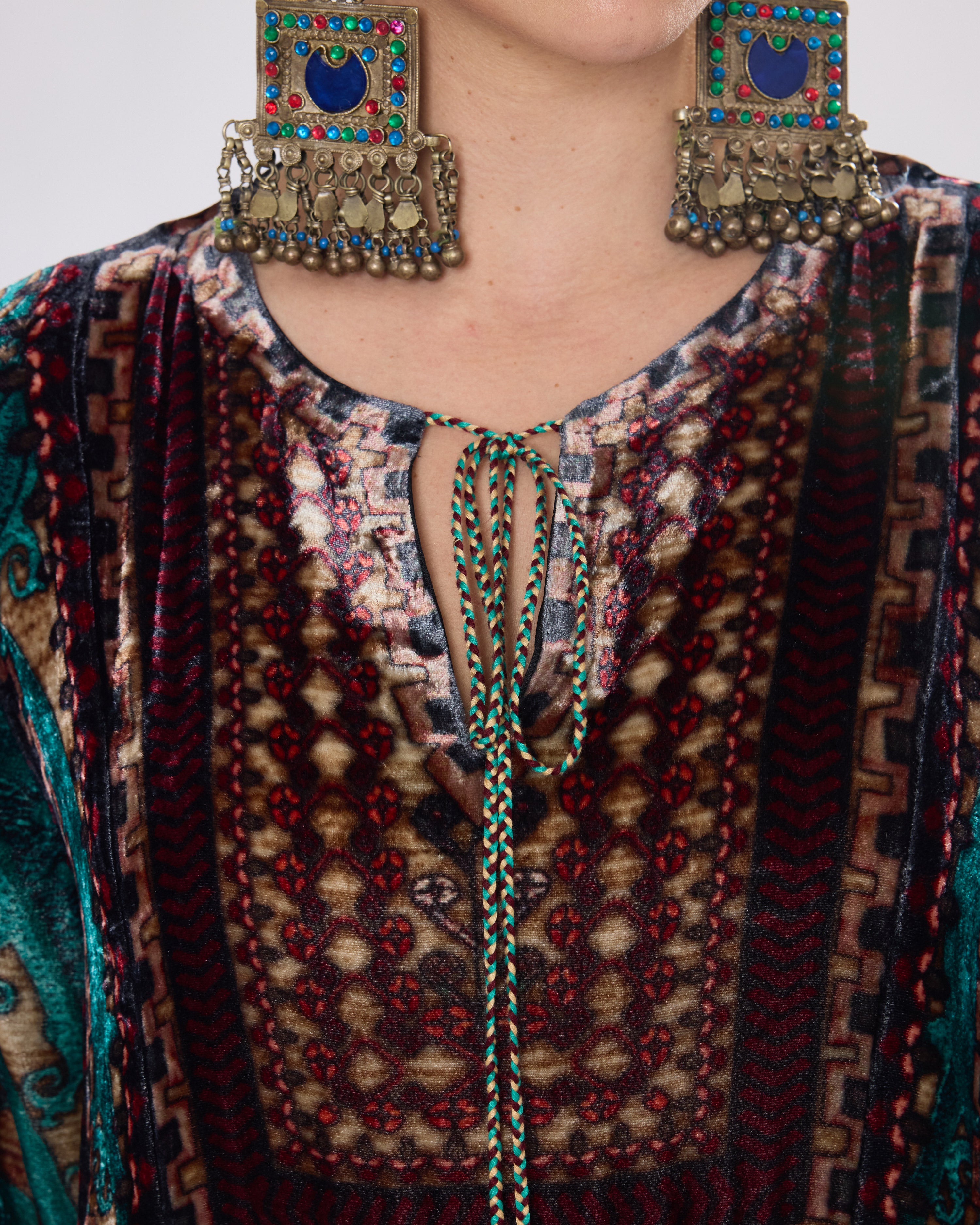 Arabian Nights : Anisha - Teal