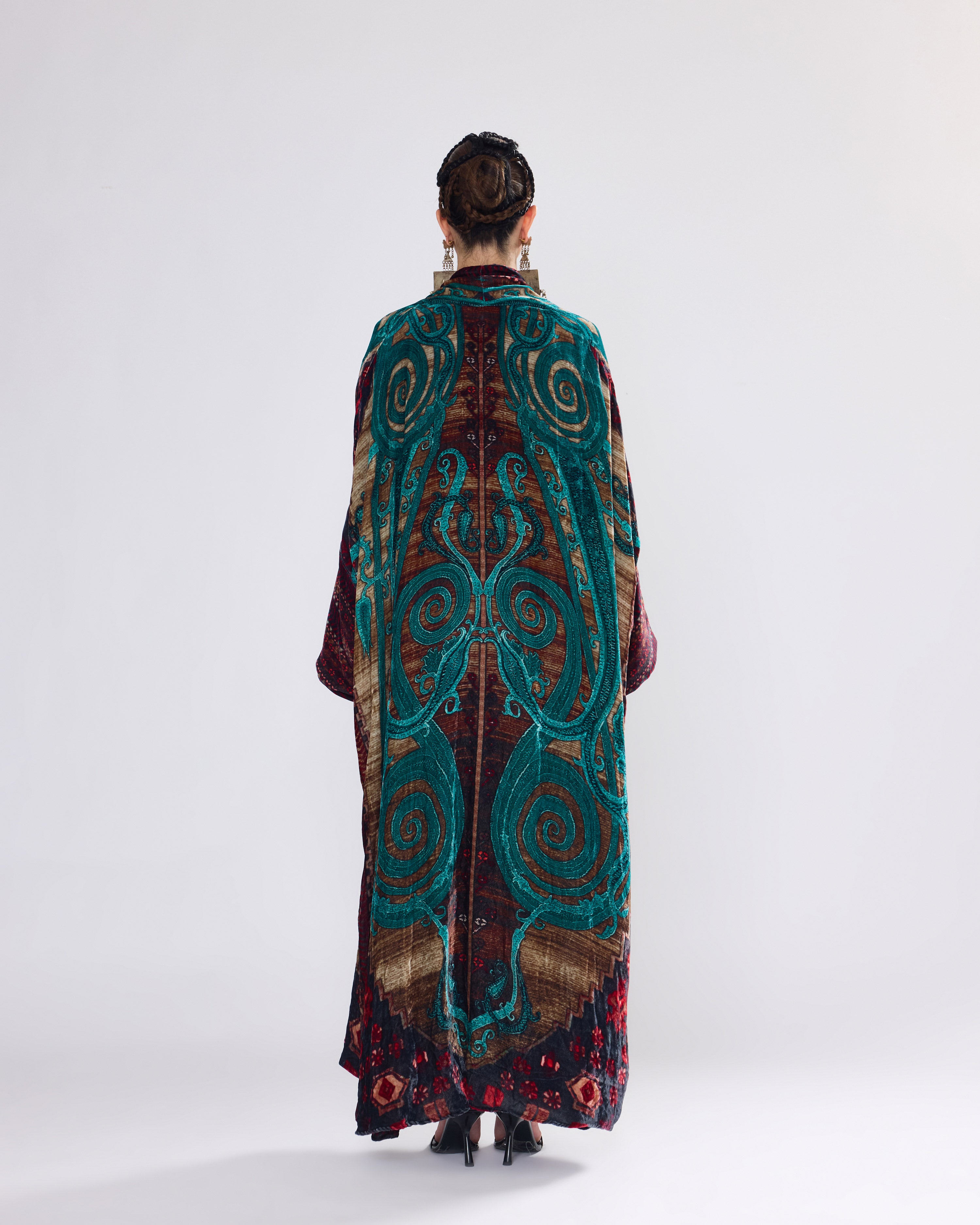Arabian Nights : Abaya - Teal