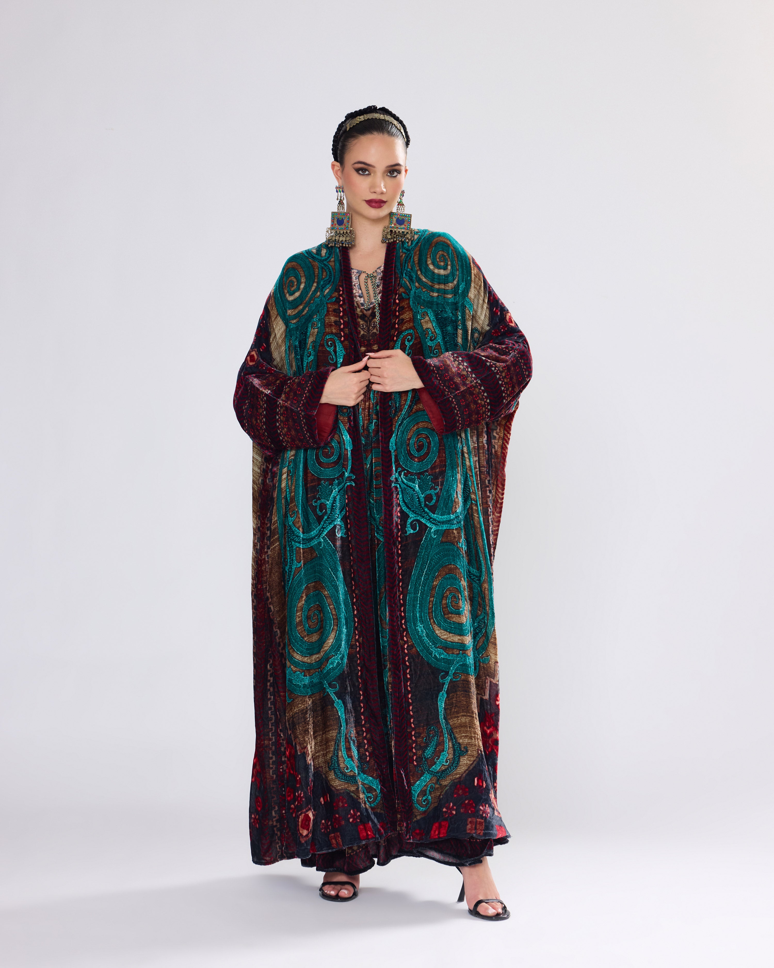 Arabian Nights : Abaya - Teal