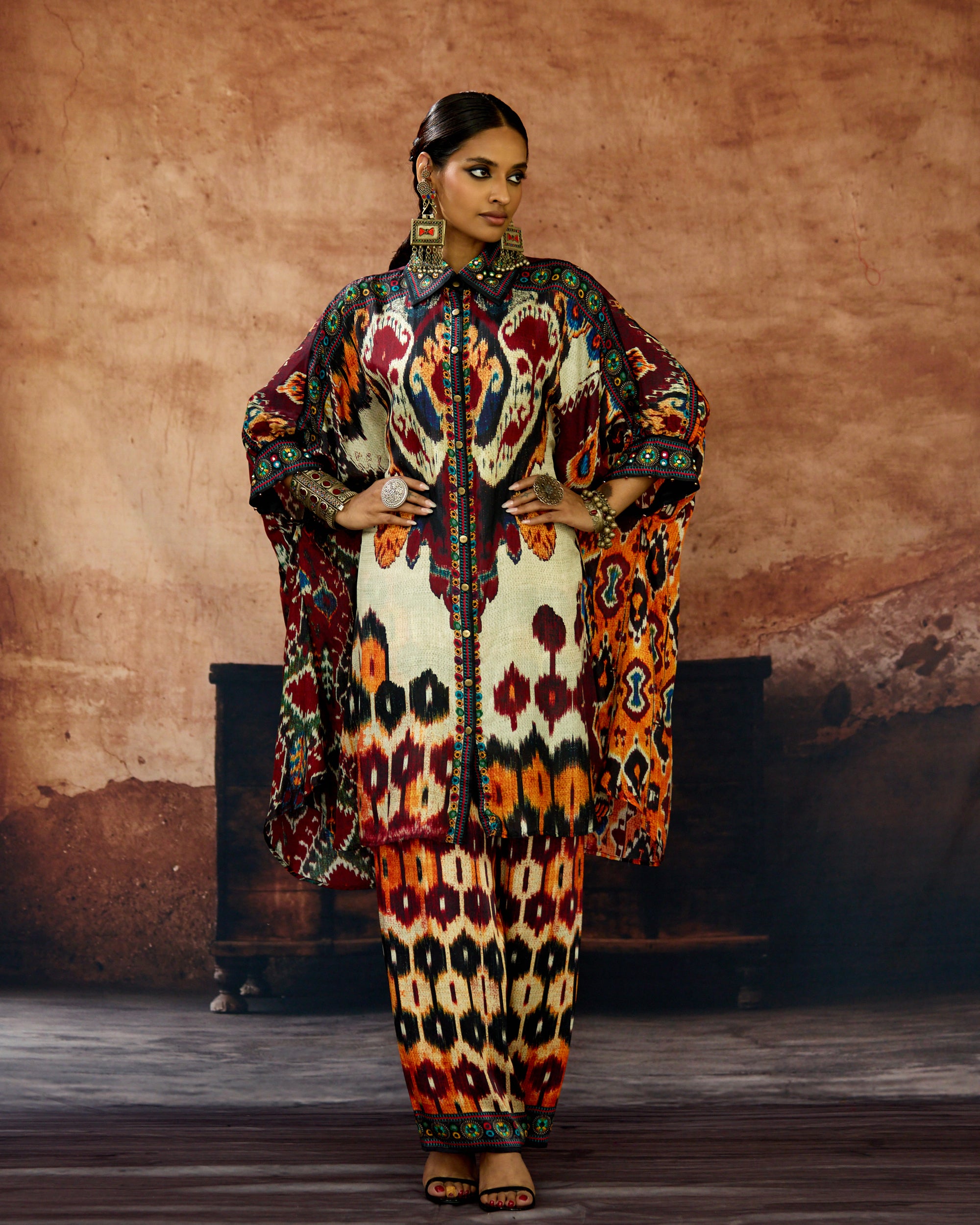 Kasbah : Kamara - Beige/Orange
